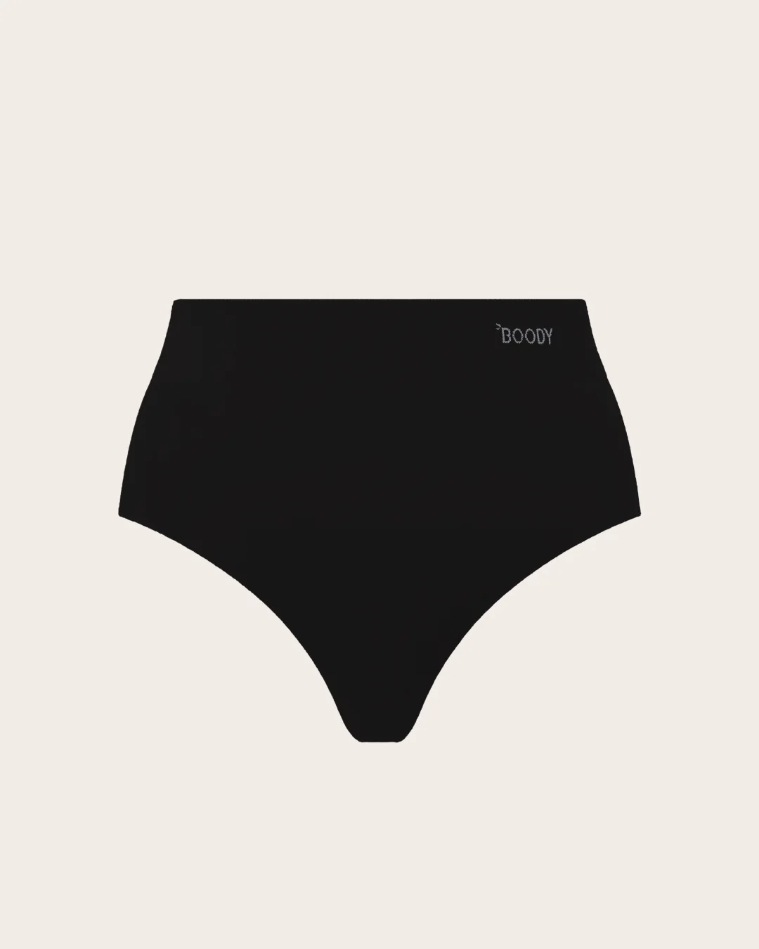 High Waist G-String - Black - Image 19