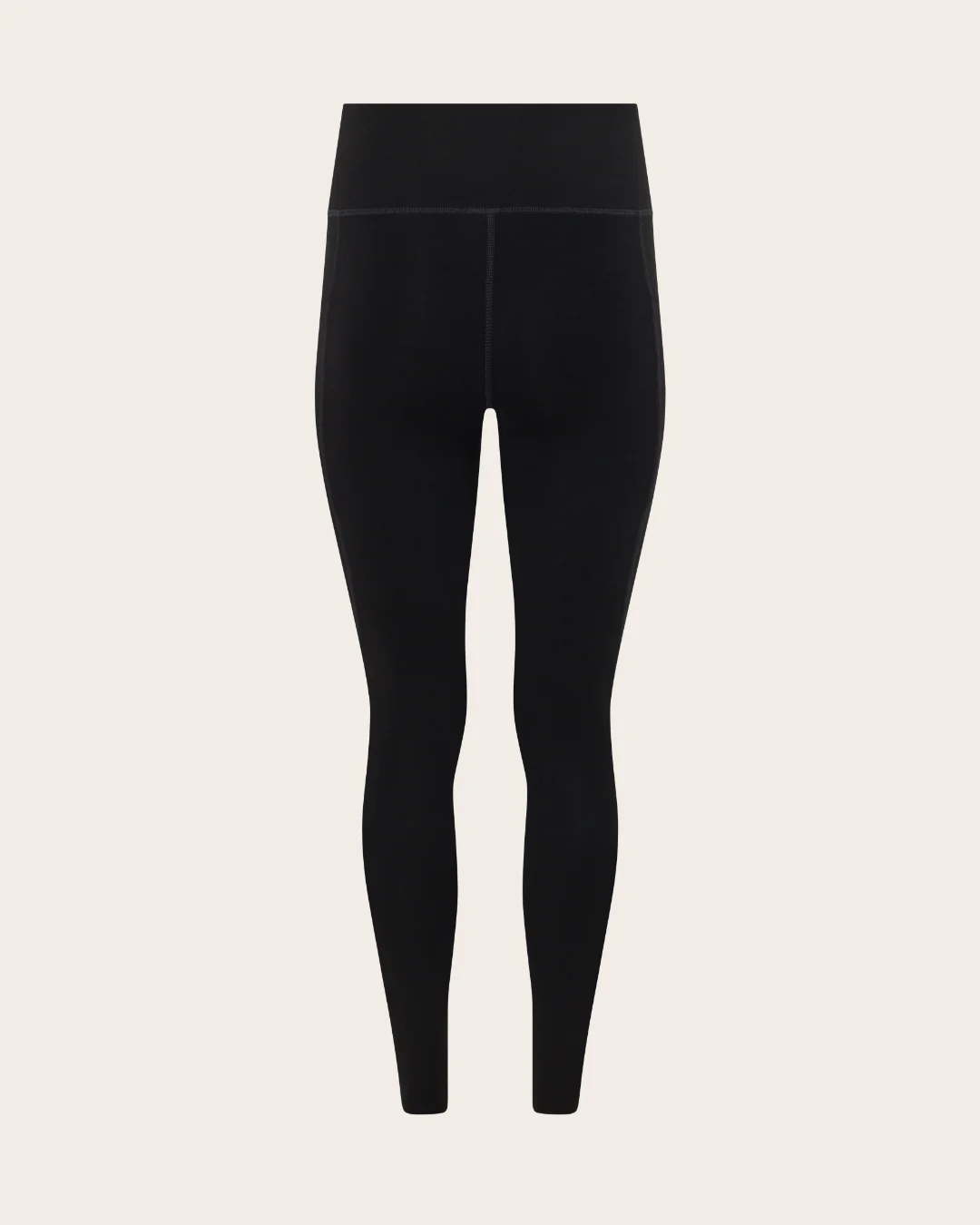 High Waist Leggings with Pocket - Black - Image 23
