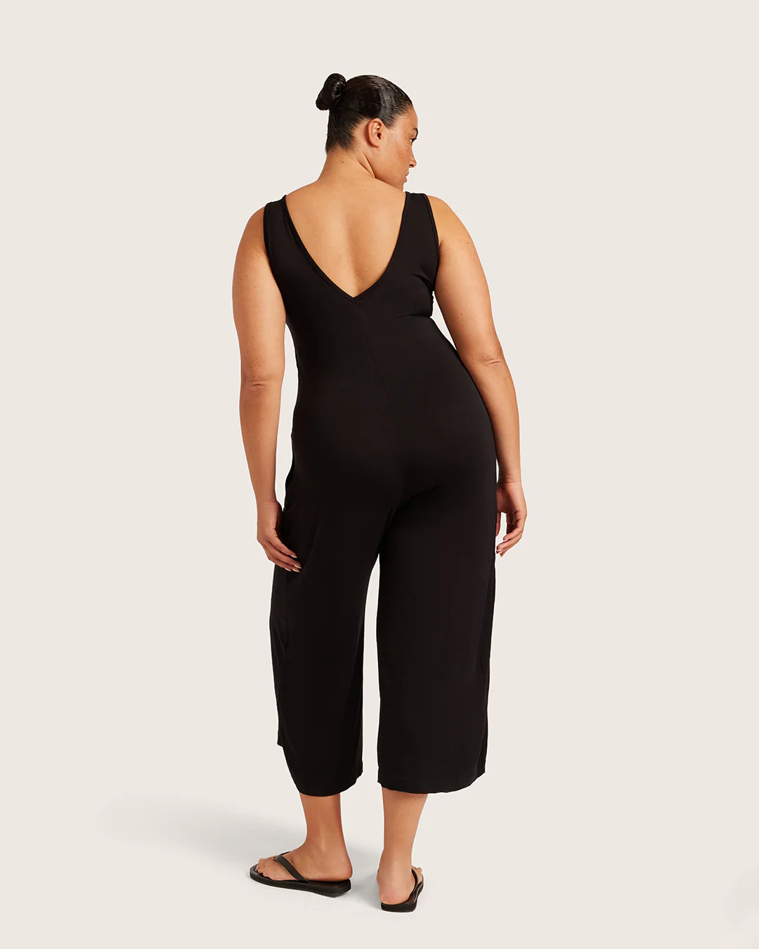 Long Jumpsuit - Black - Image 14