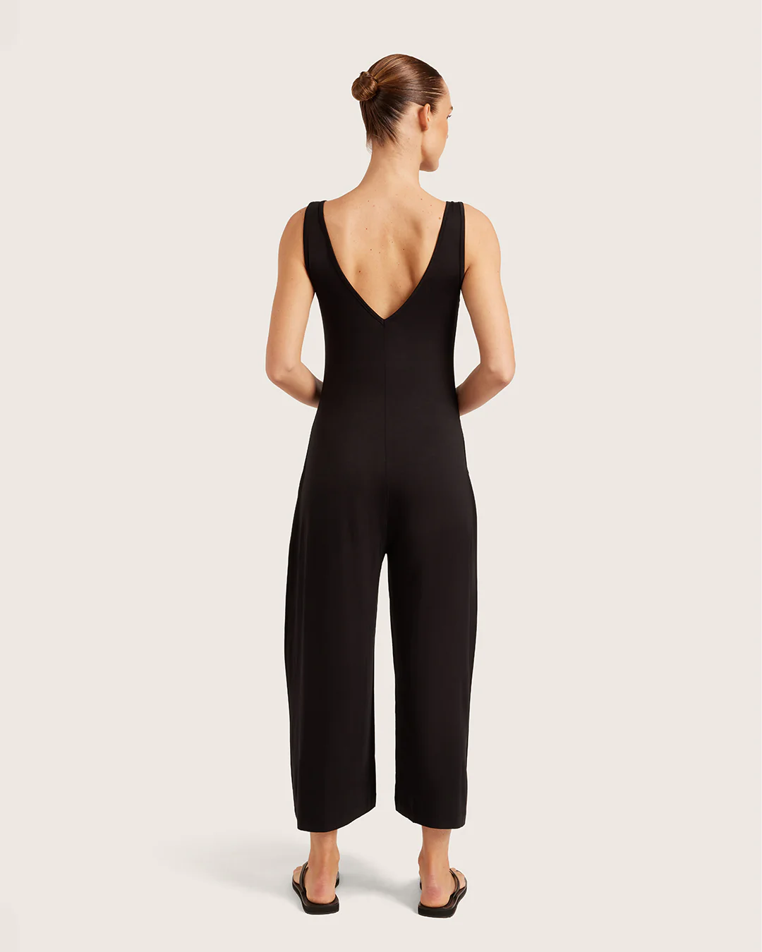 Long Jumpsuit - Black - Image 4