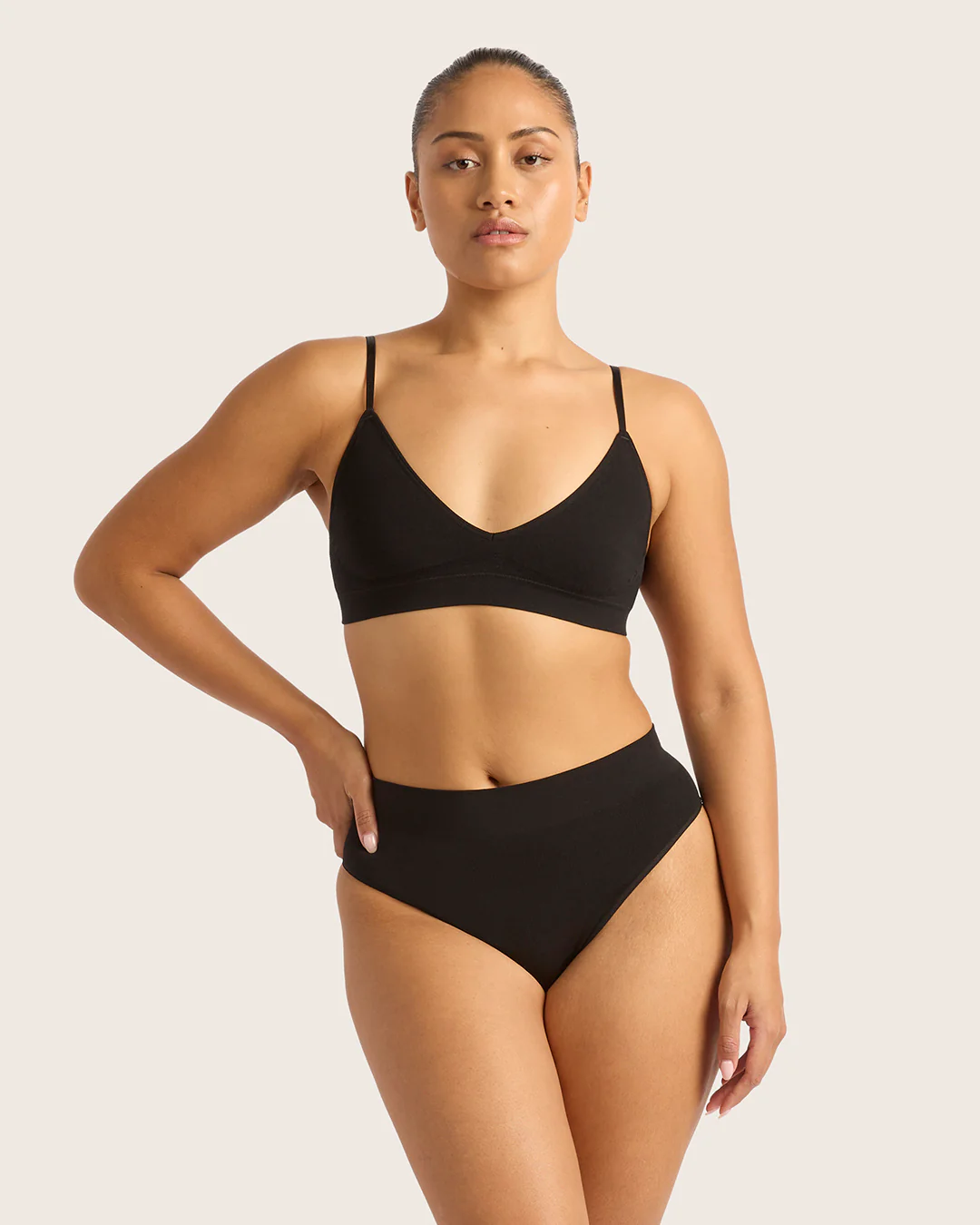 LYOLYTE High Waist G-String - Black - Image 11