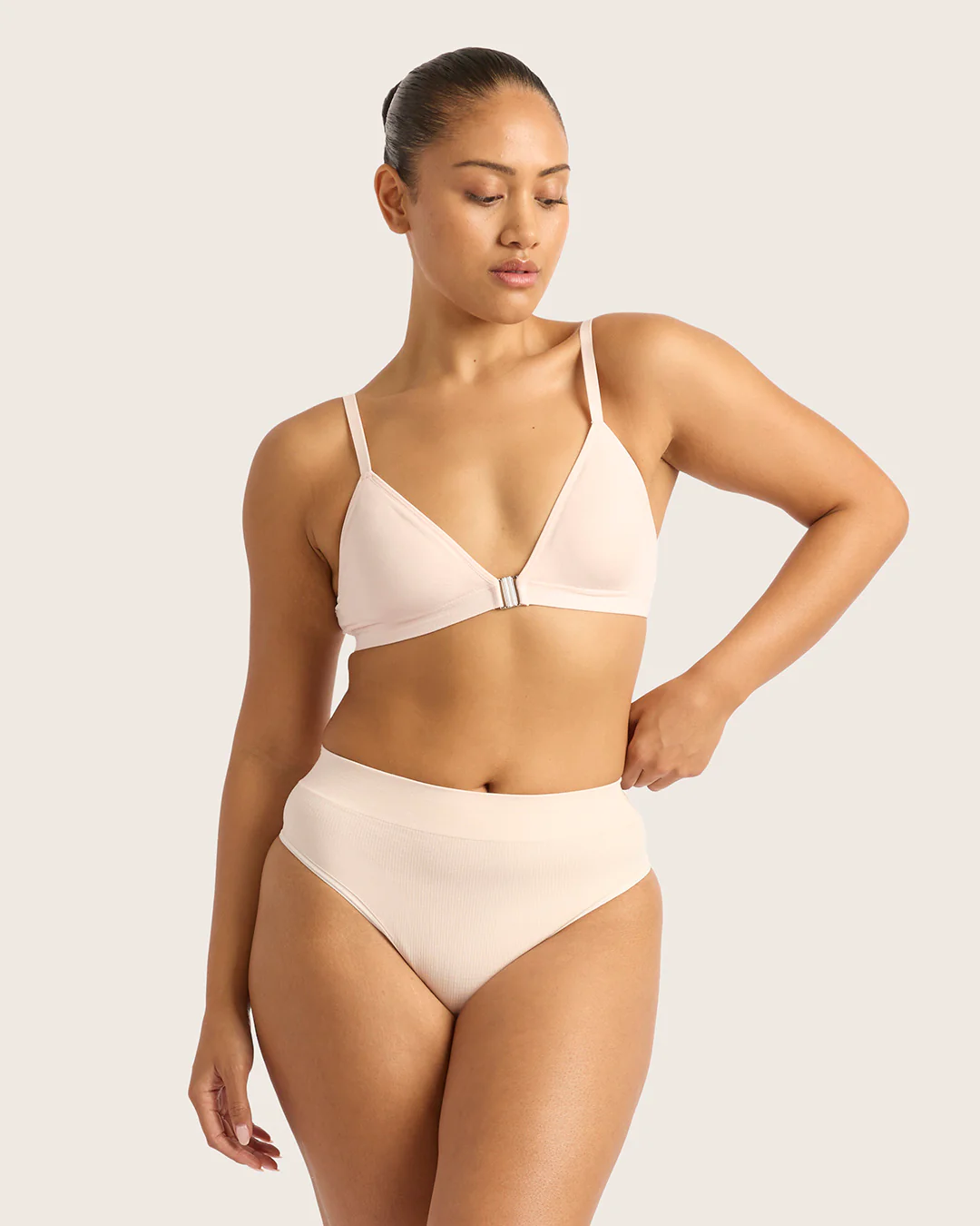 LYOLYTE High Waist G-String - Powder Pink - Image 11