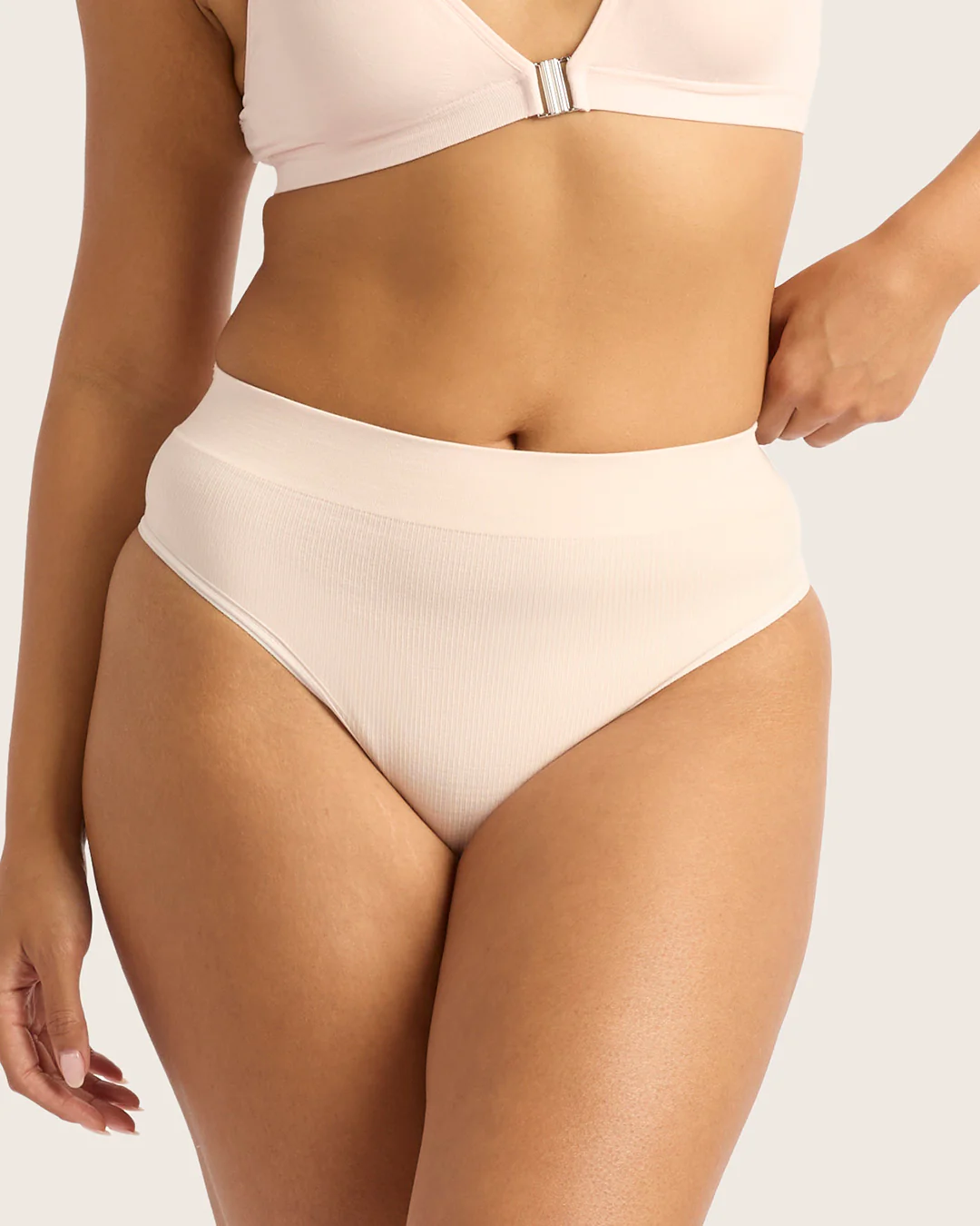 LYOLYTE High Waist G-String - Powder Pink - Image 7