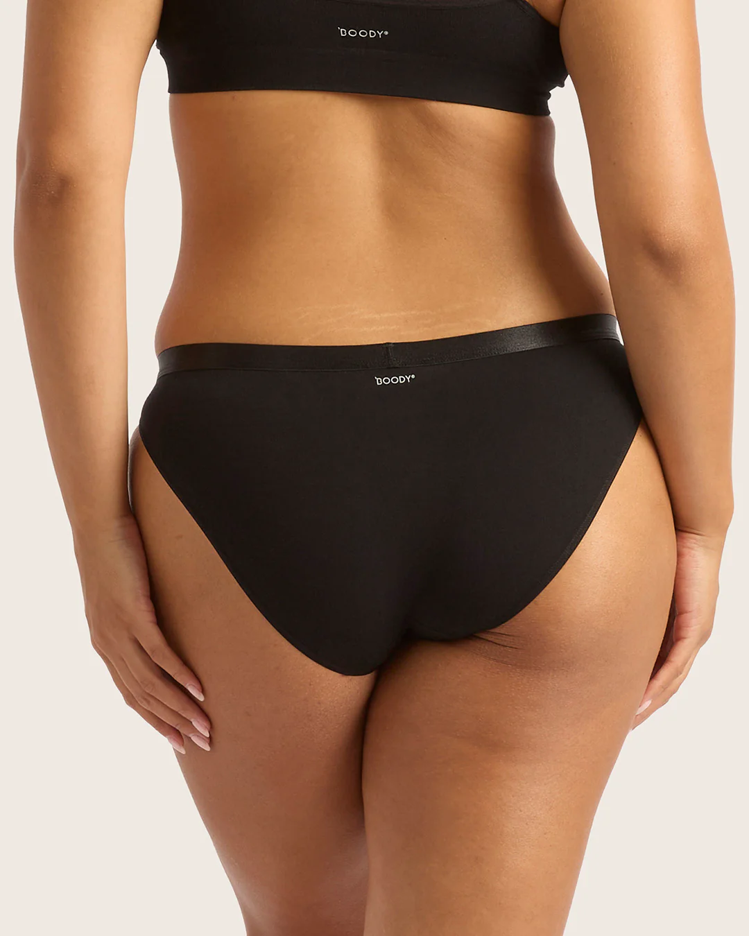 LYOLYTE Hipster Bikini - Black - Image 8