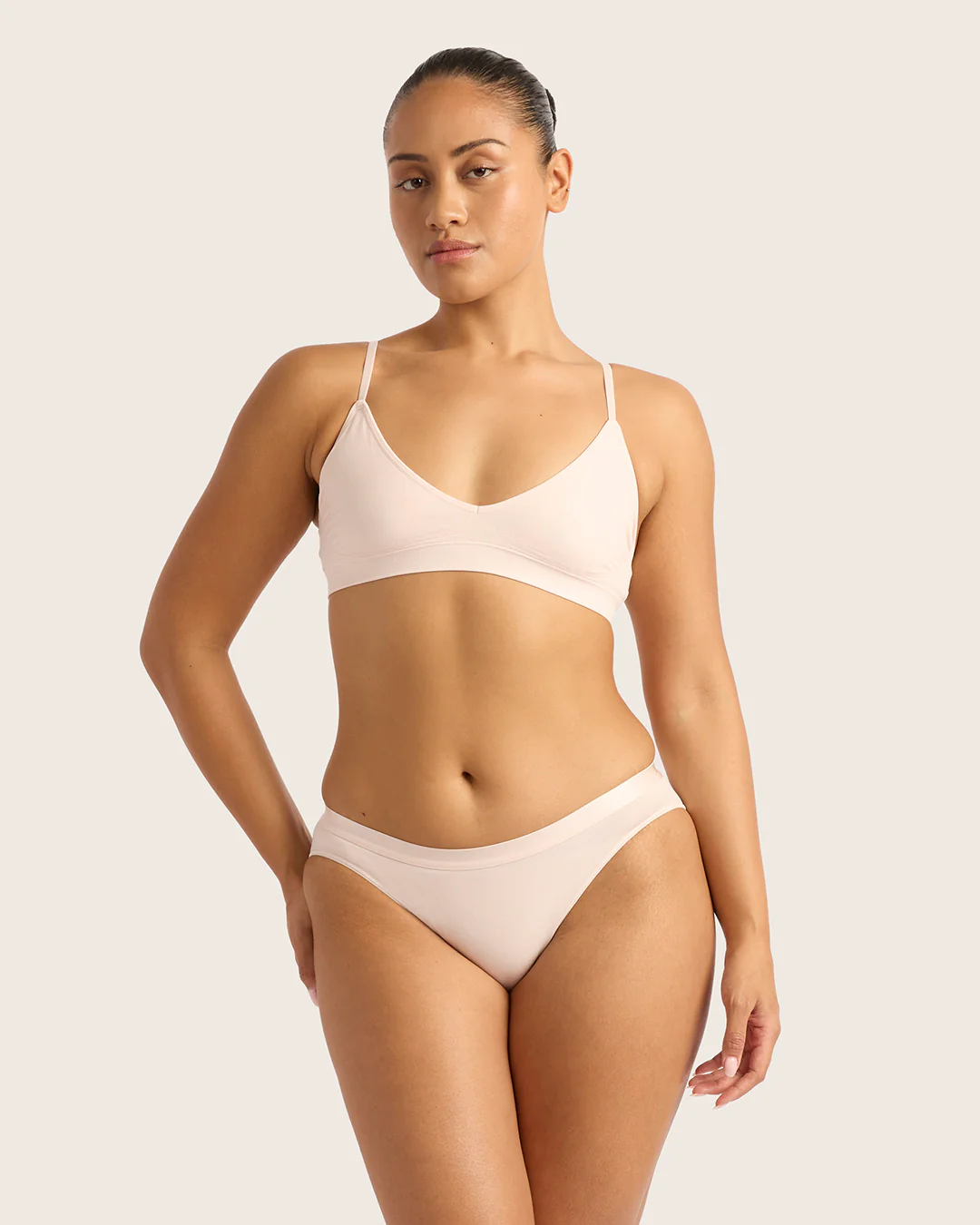 LYOLYTE Hipster Bikini - Powder Pink - Image 11