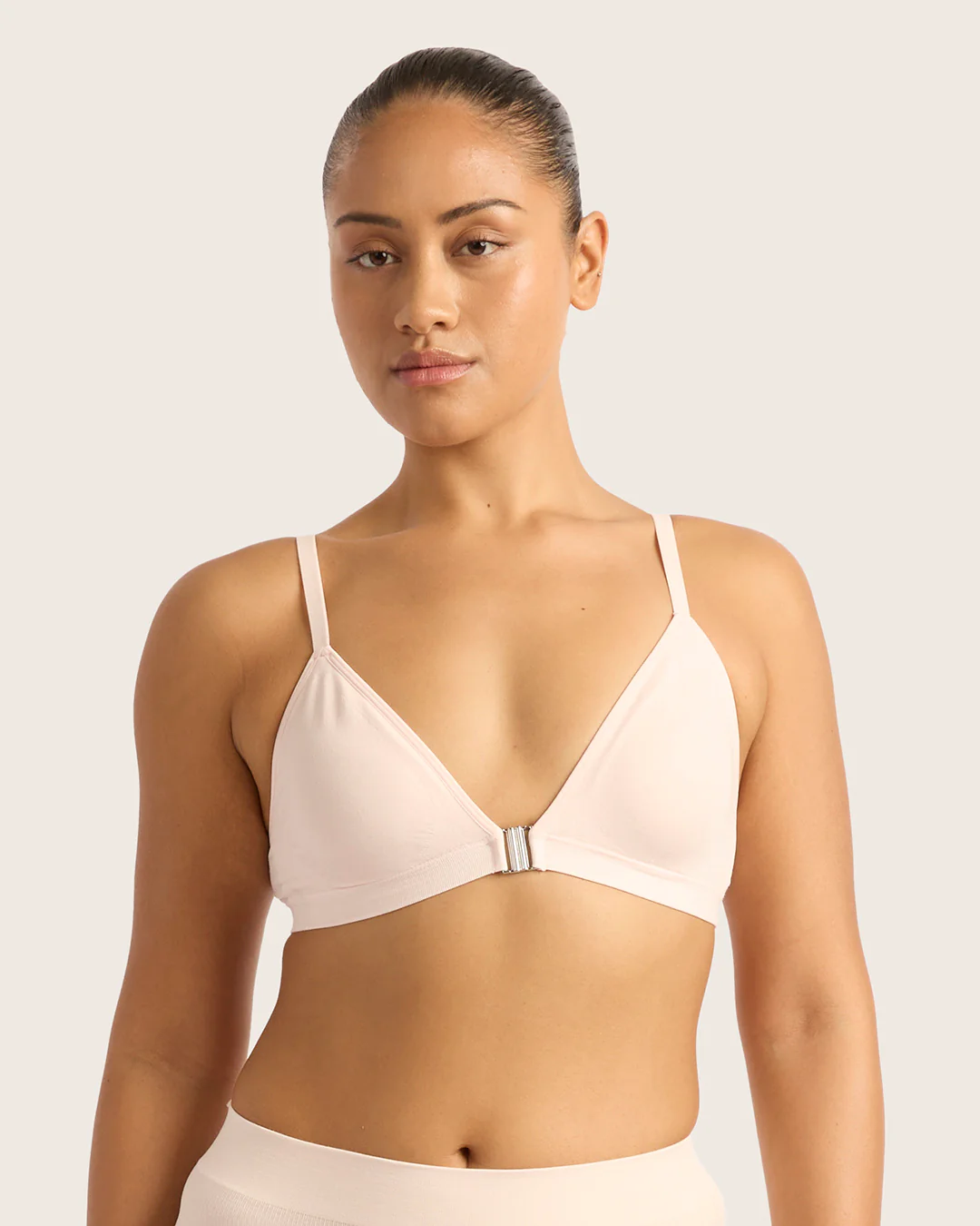 LYOLYTE Padded Bralette - Powder Pink - Image 7