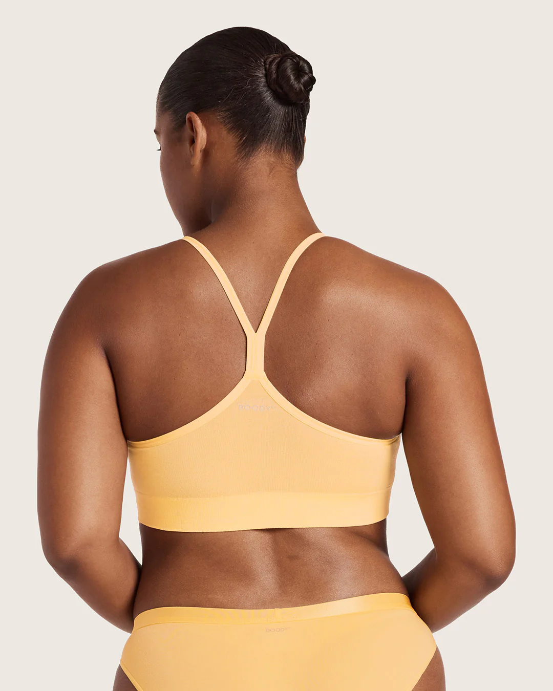 LYOLYTE Racerback Bralette - Mango - Image 6