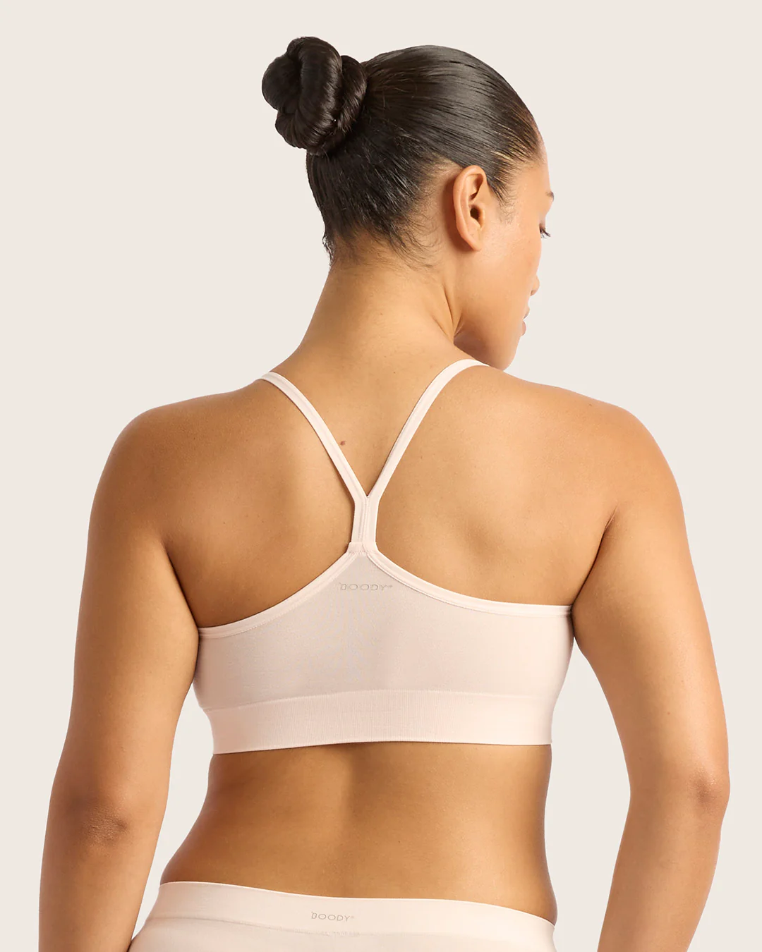 LYOLYTE Racerback Bralette - Powder Pink - Image 7