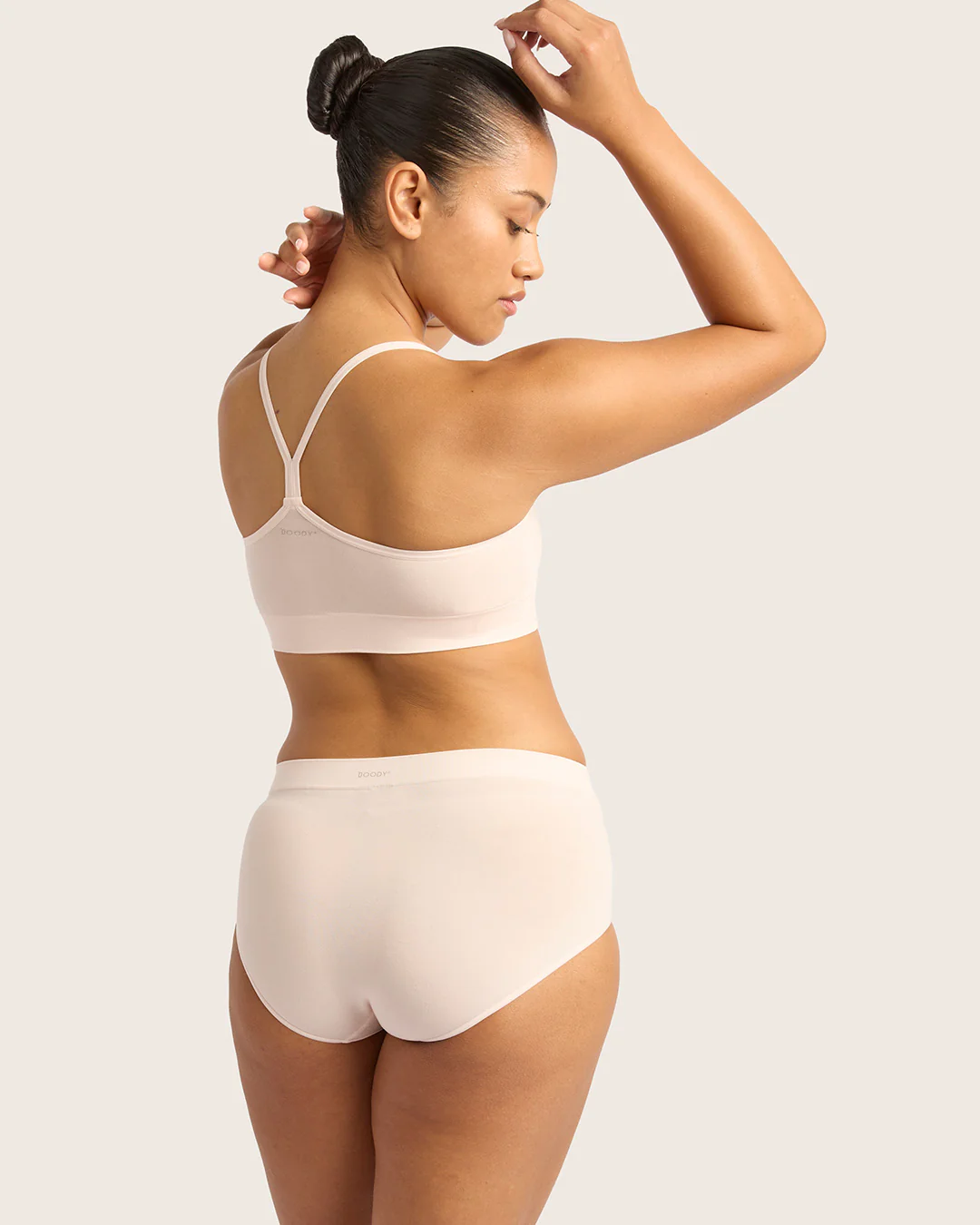 LYOLYTE Racerback Bralette - Powder Pink - Image 9