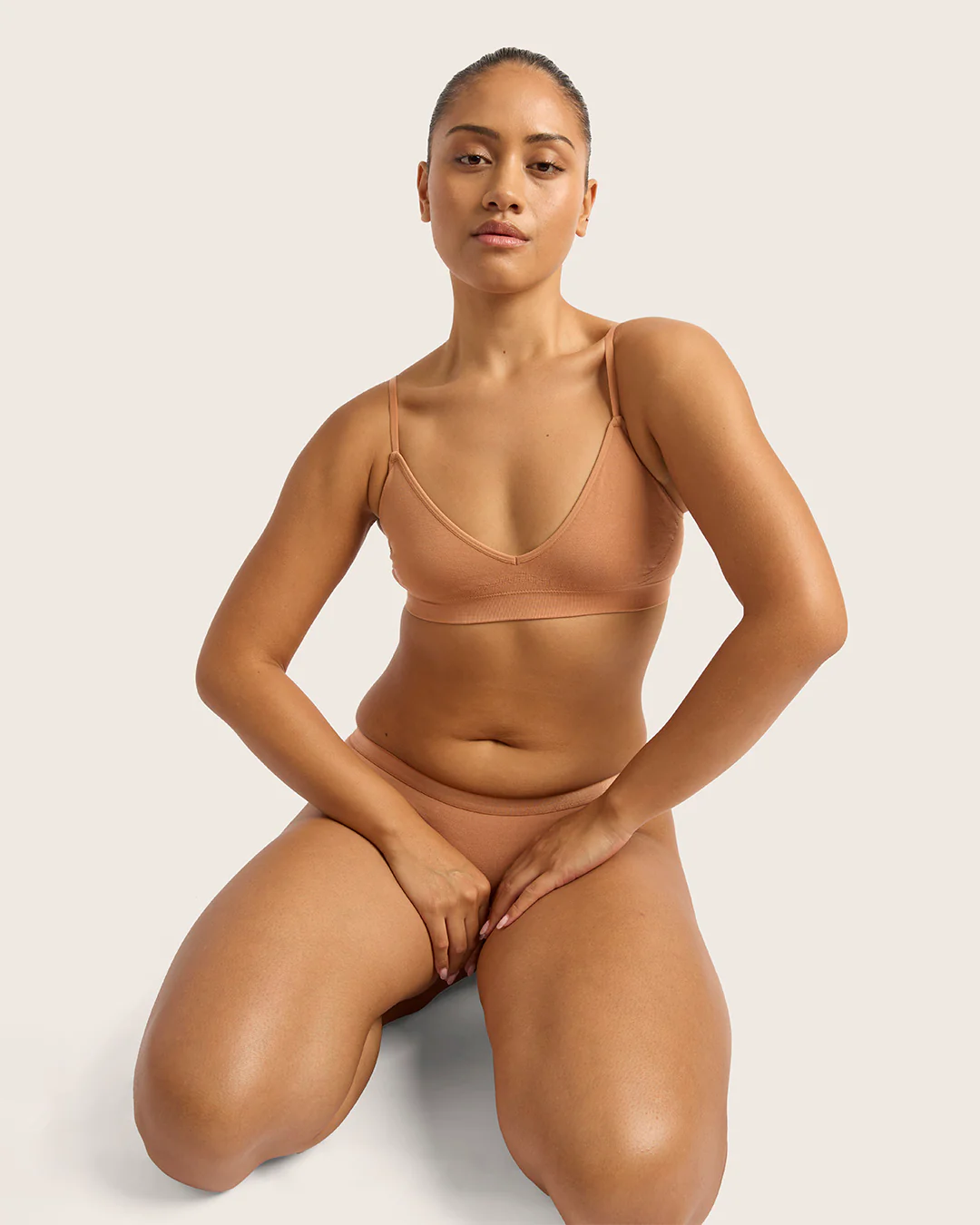 LYOLYTE Triangle Bralette - Dune - Image 10