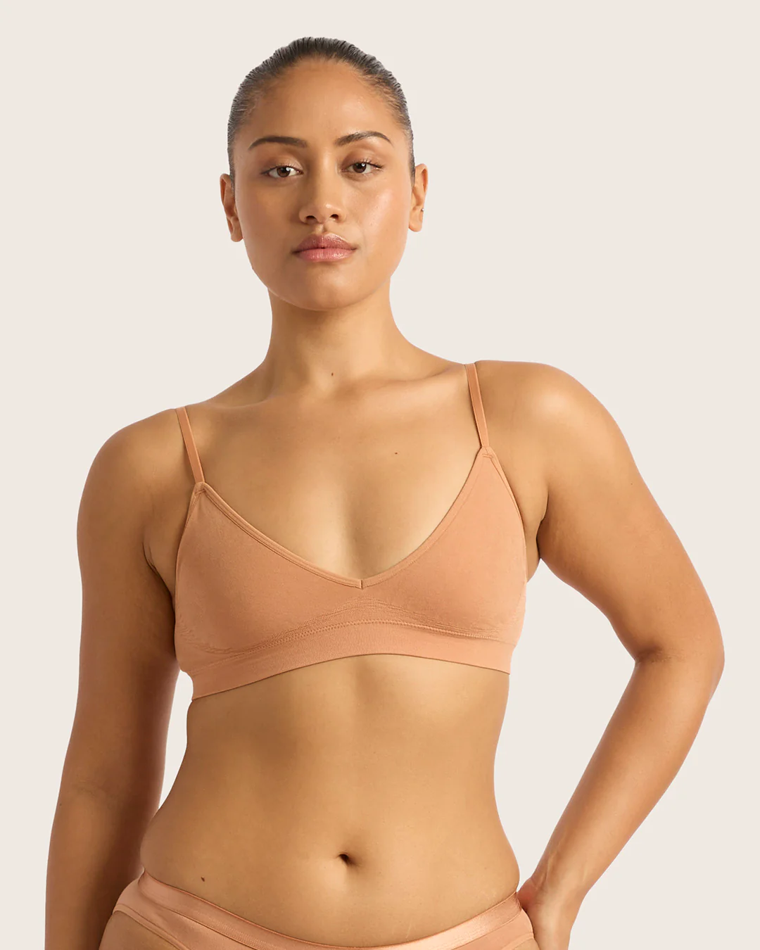 LYOLYTE Triangle Bralette - Dune - Image 11