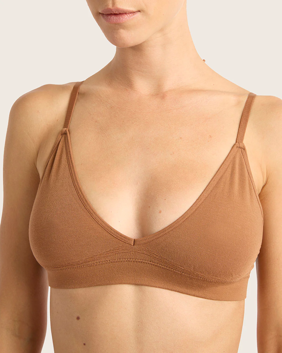 LYOLYTE Triangle Bralette - Maple - Image 4