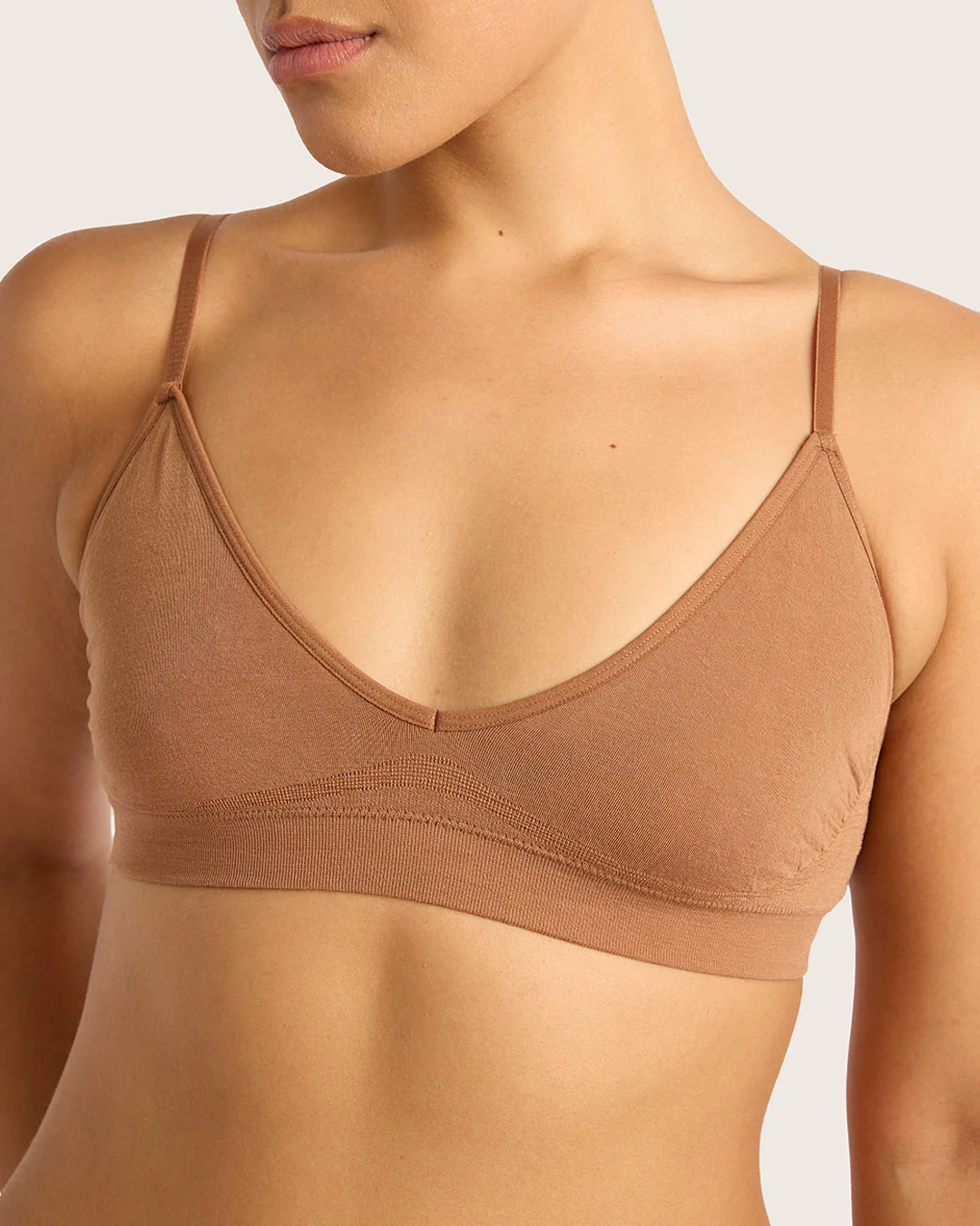 LYOLYTE Triangle Bralette - Maple - Image 9