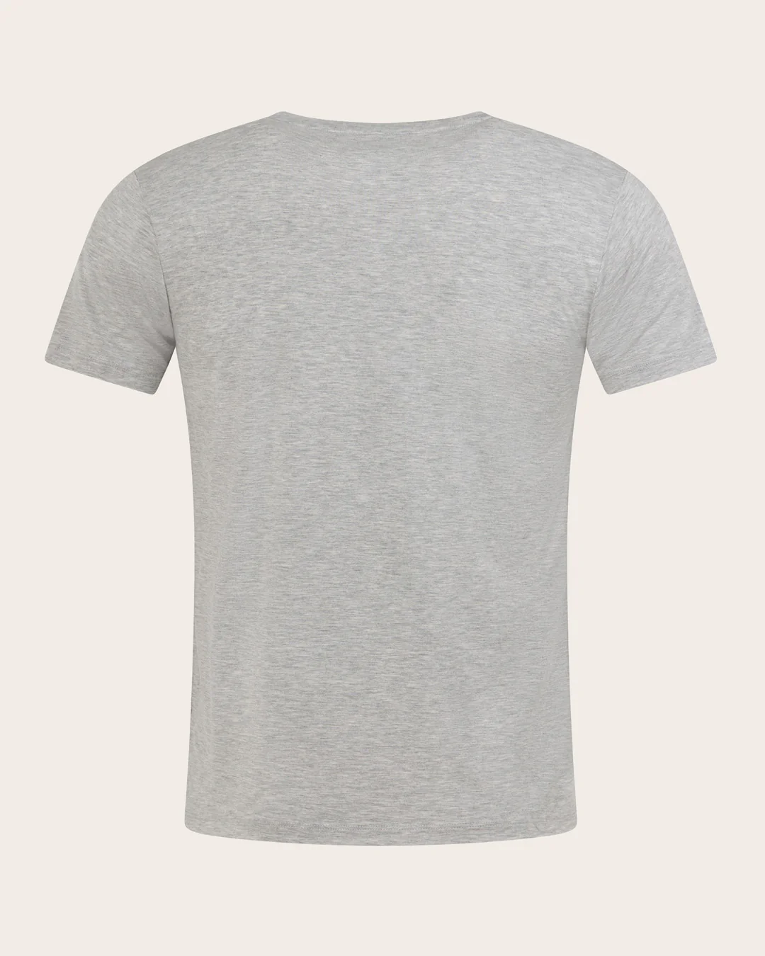 Men's Base Layer Crew Neck T-Shirt - Light Grey Marl - Image 6