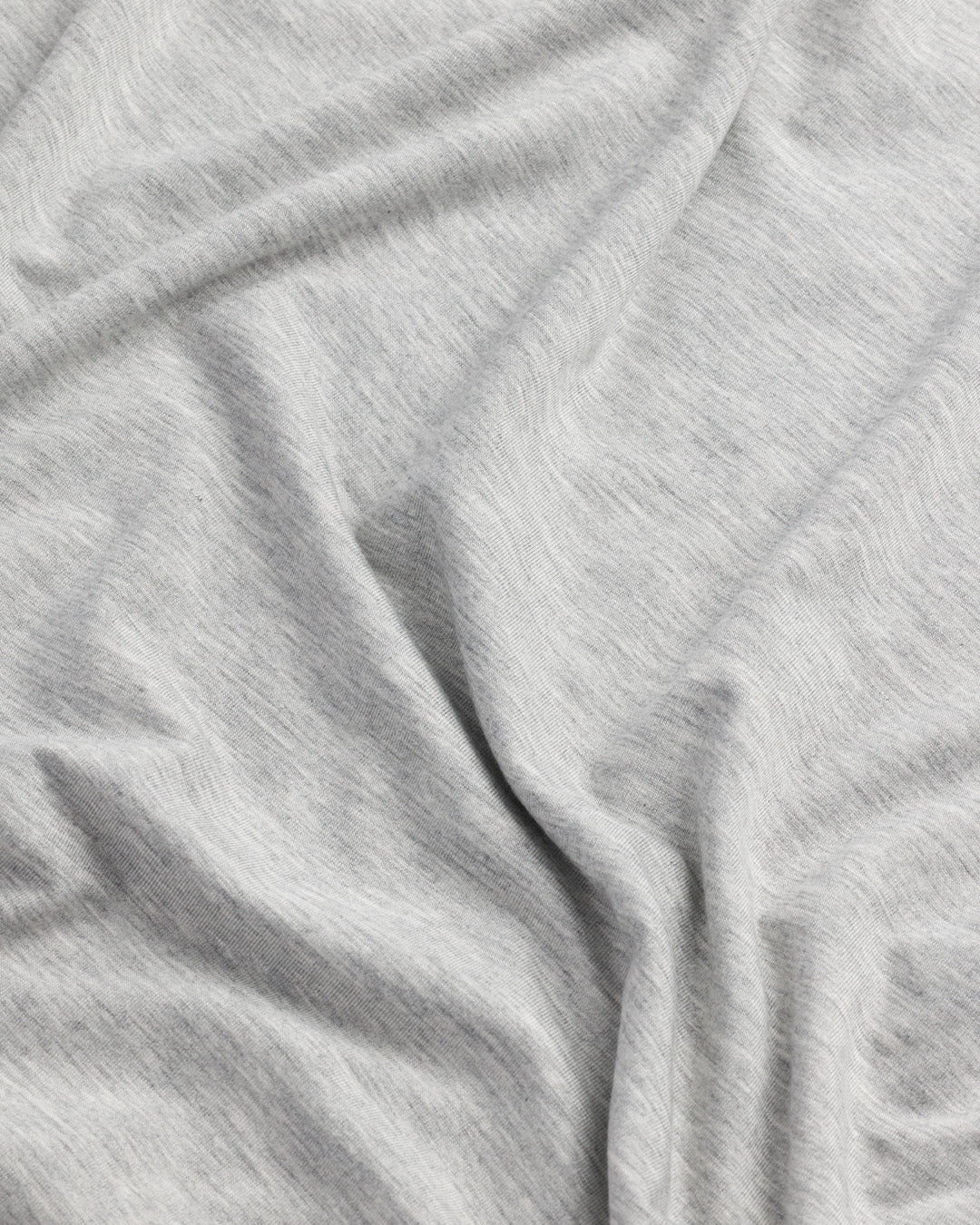 Men's Base Layer Long Sleeve Crew Neck T-Shirt - Light Grey Marl - Image 7