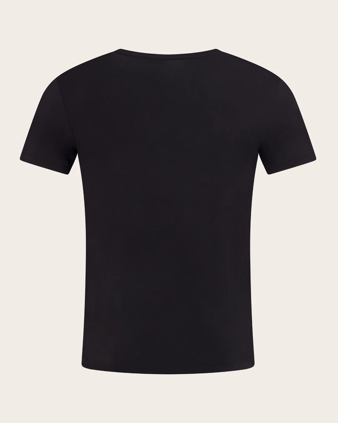 Men's Base Layer V-Neck T-Shirt - Black - Image 6