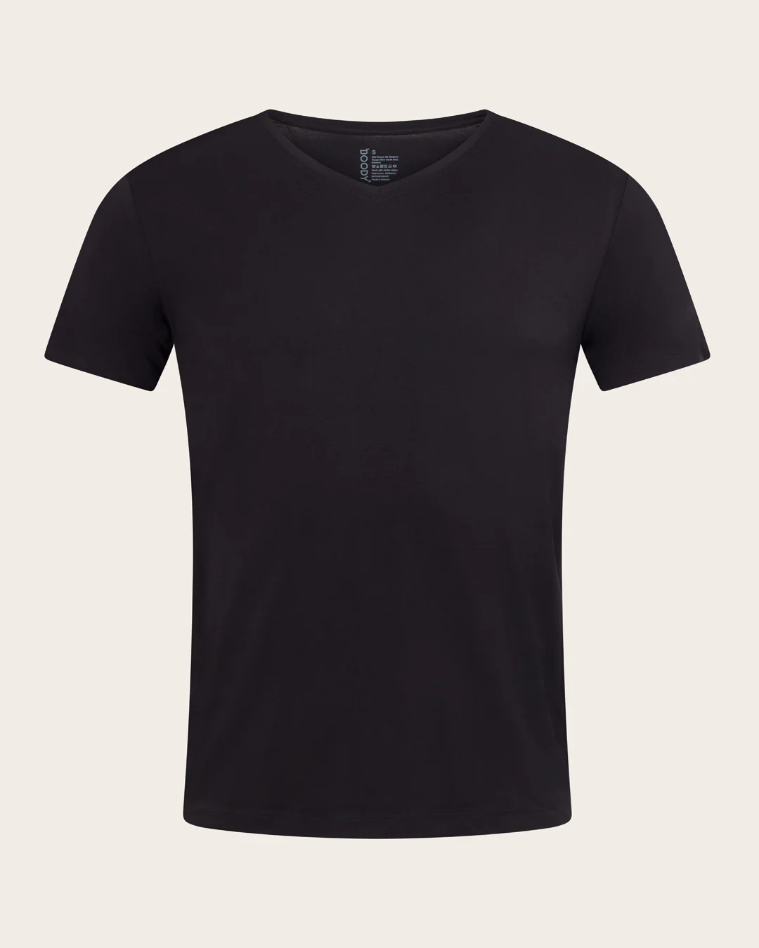 Men's Base Layer V-Neck T-Shirt - Black - Image 7