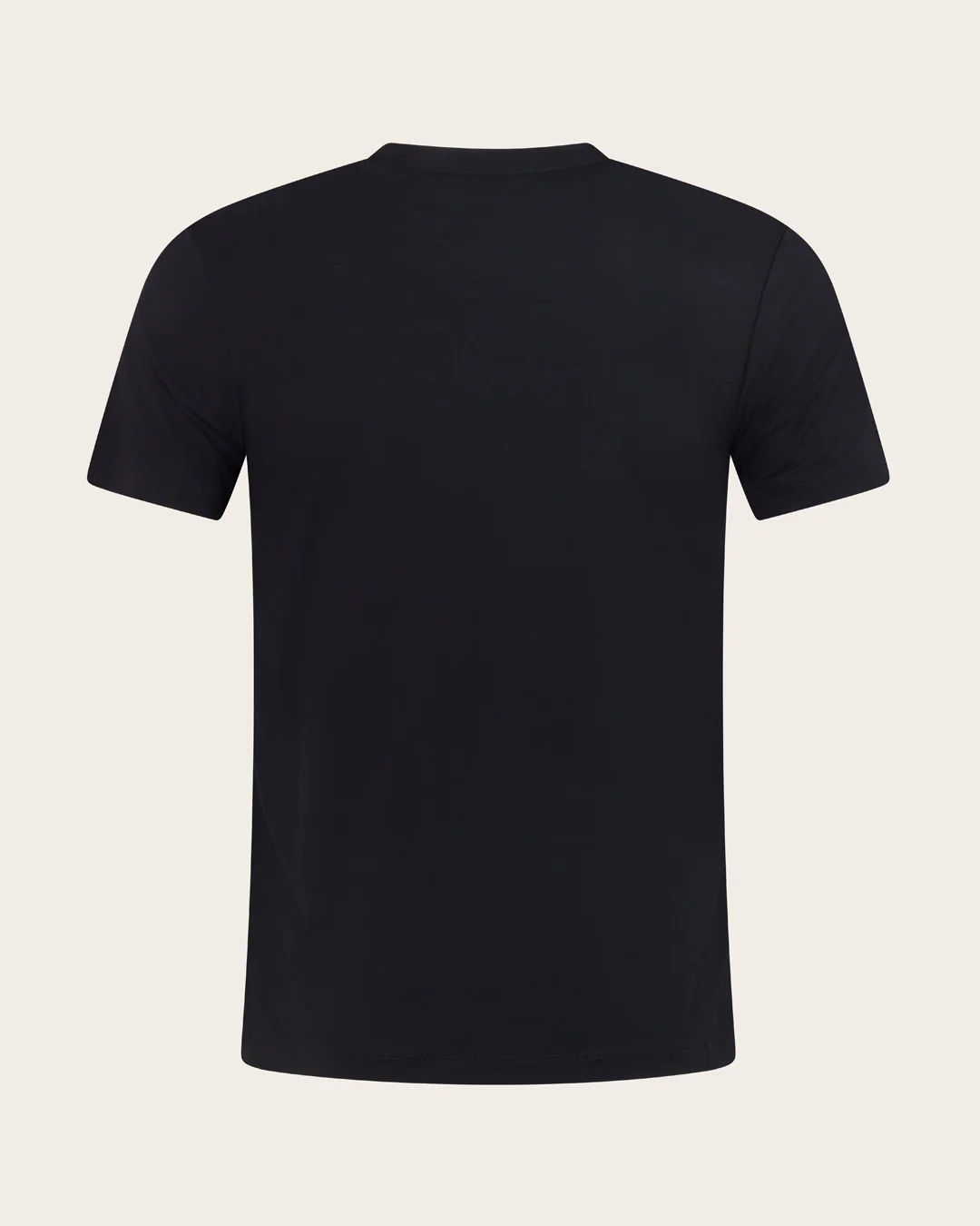 Men's Classic Crew Neck T-Shirt - Black - Image 10