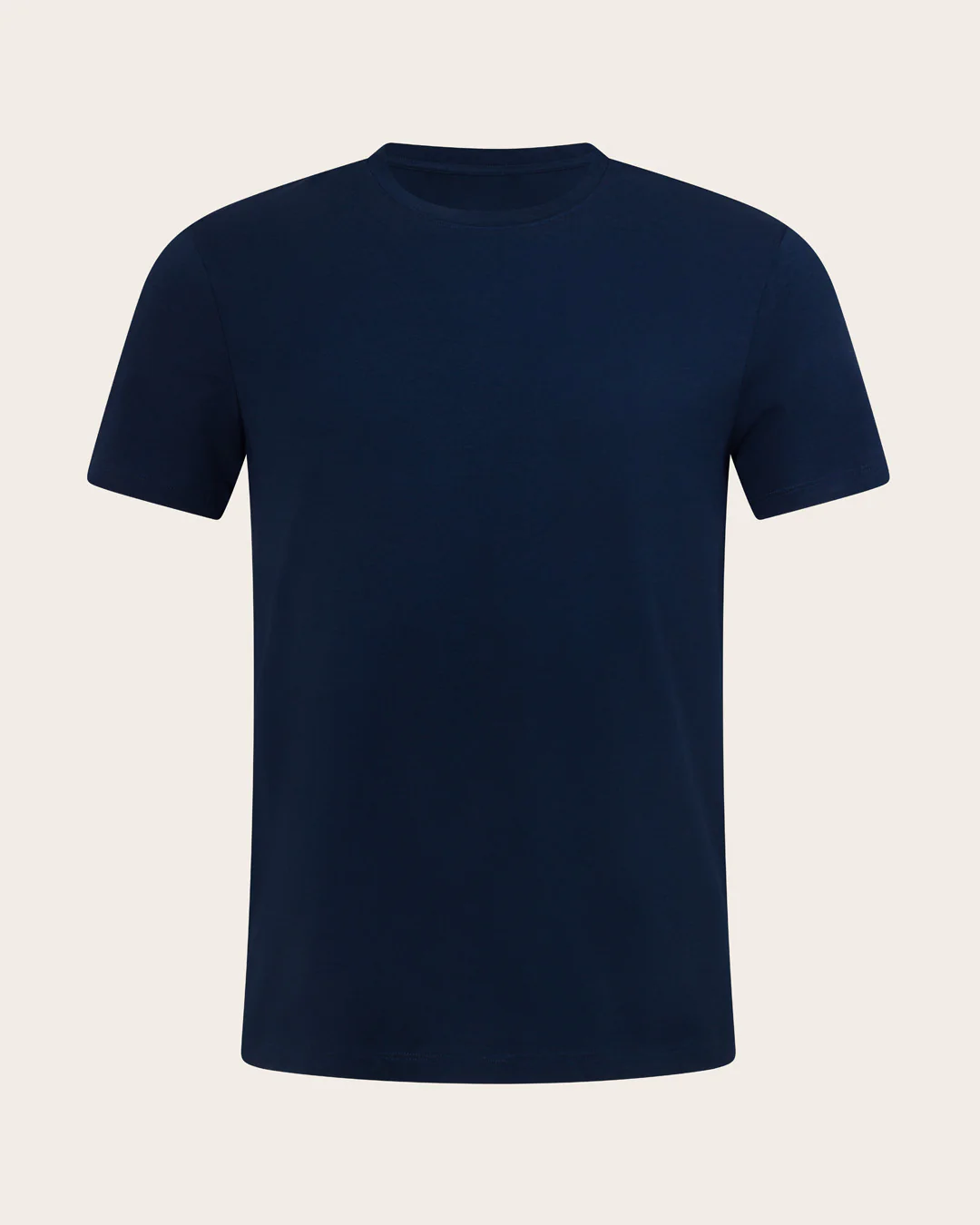 Men's Classic Crew Neck T-Shirt - Navy - Image 9