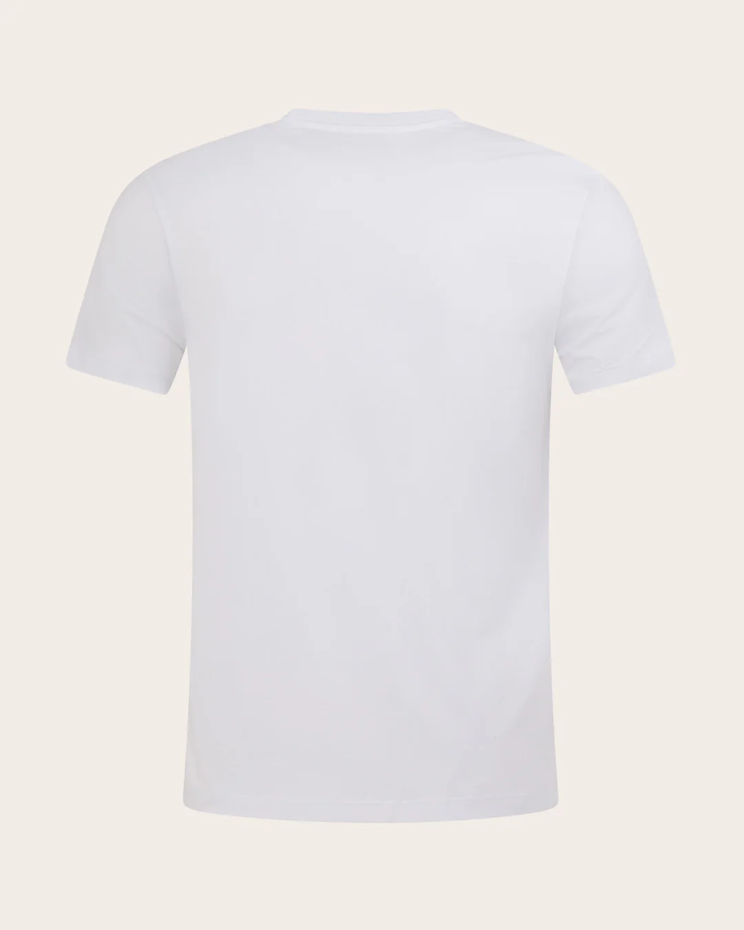 Men's Classic Crew Neck T-Shirt - White - Image 9