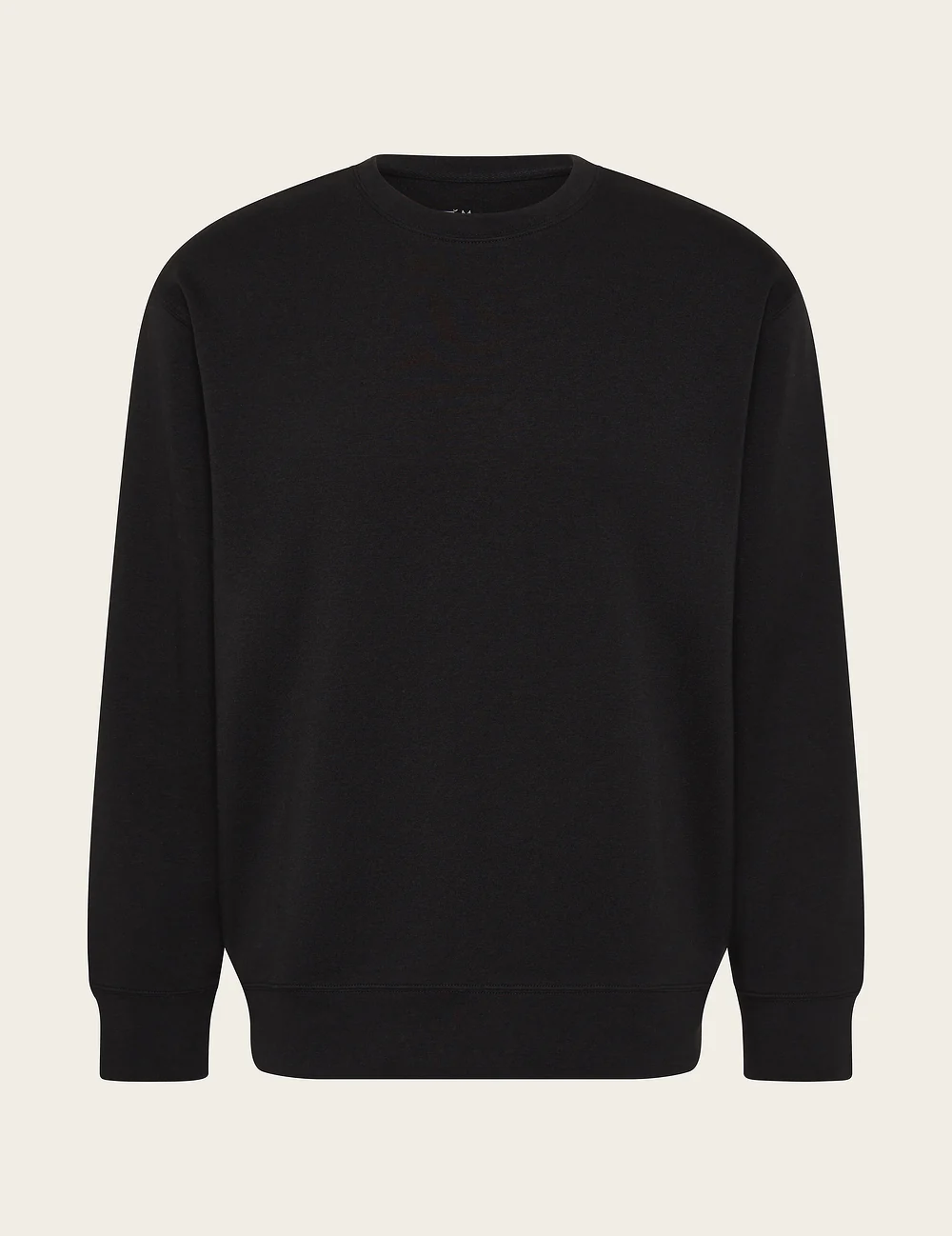 Men's Crew Neck Sweater - Black - Image 9