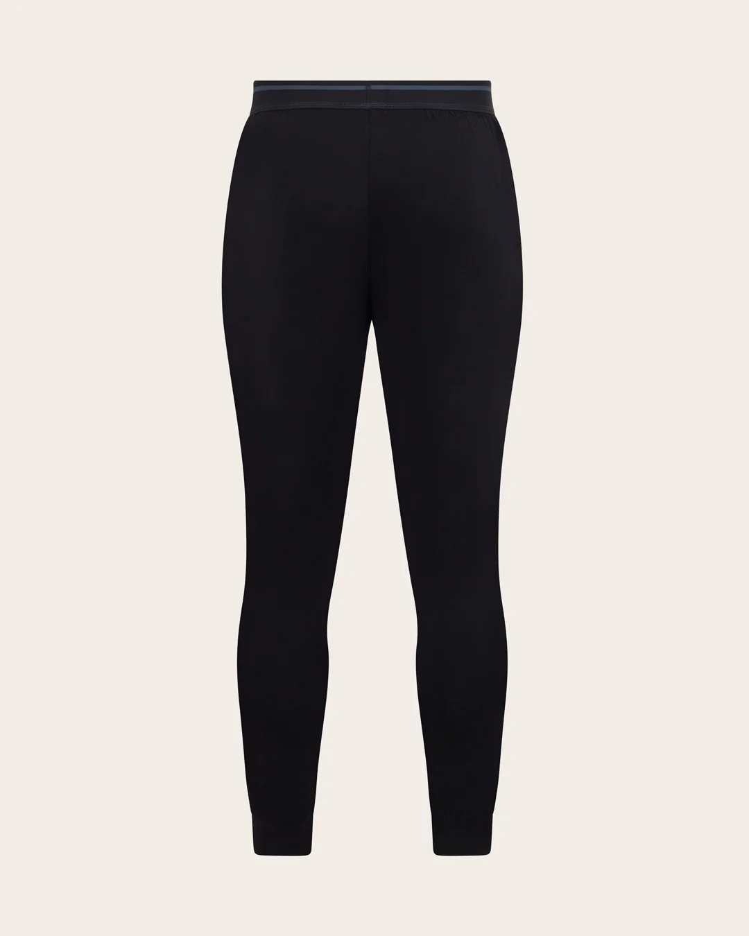 Men's Cuffed Sleep Pants - Black - Image 8