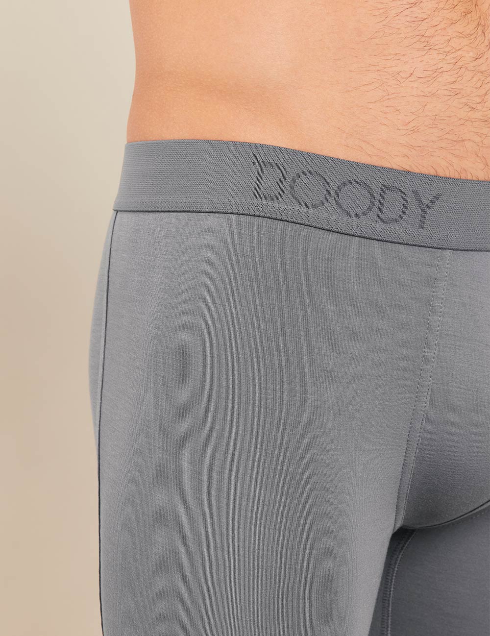 Men's Everyday Mid-Length Boxer Briefs - Ash - Image 4