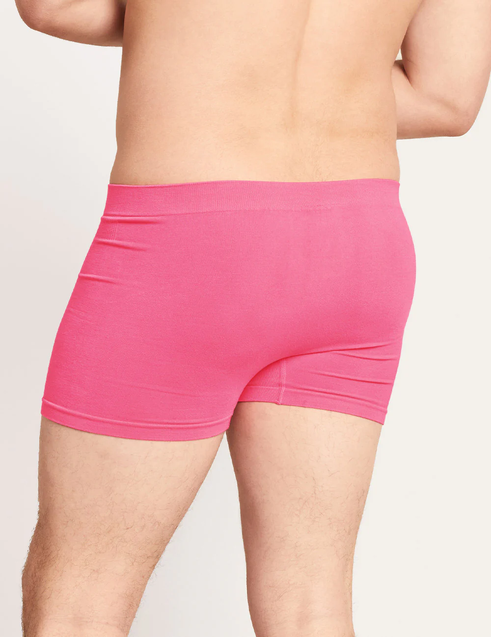 Men's Seamfree Boxer Briefs - BCAM Pink - Image 4