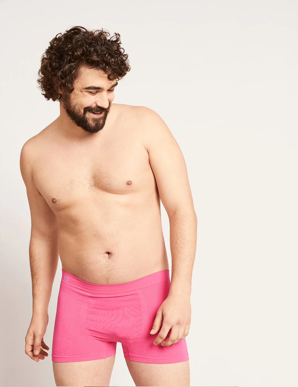 Men's Seamfree Boxer Briefs - BCAM Pink - Image 5