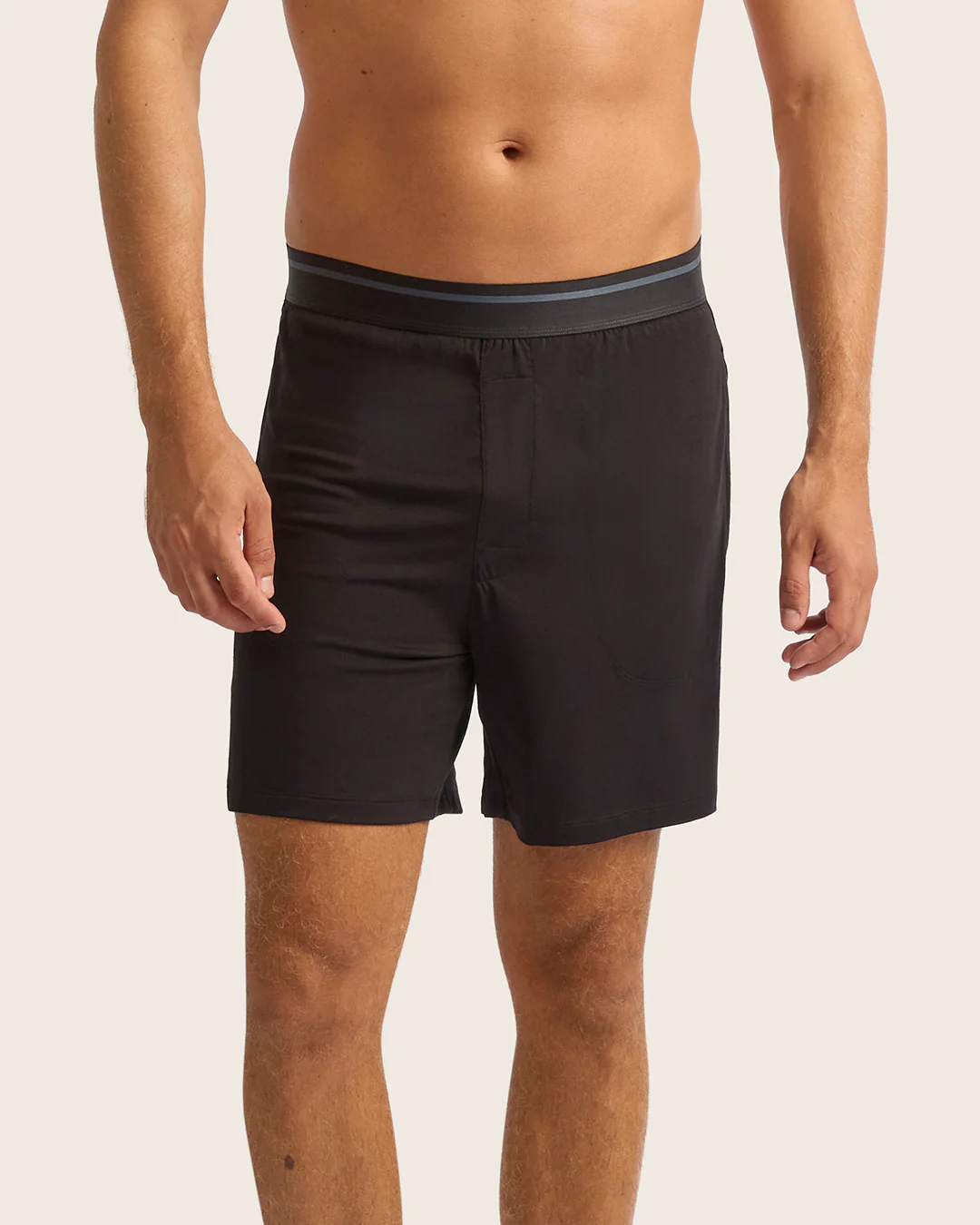Men's Sleep Short - Black - Image 3
