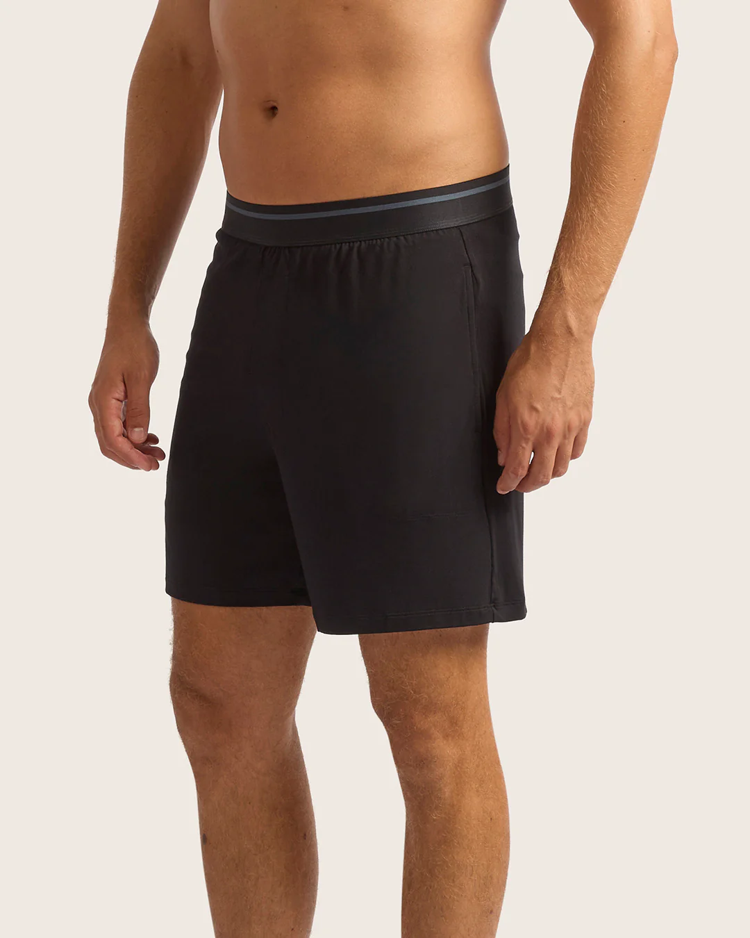 Men's Sleep Short - Black - Image 4