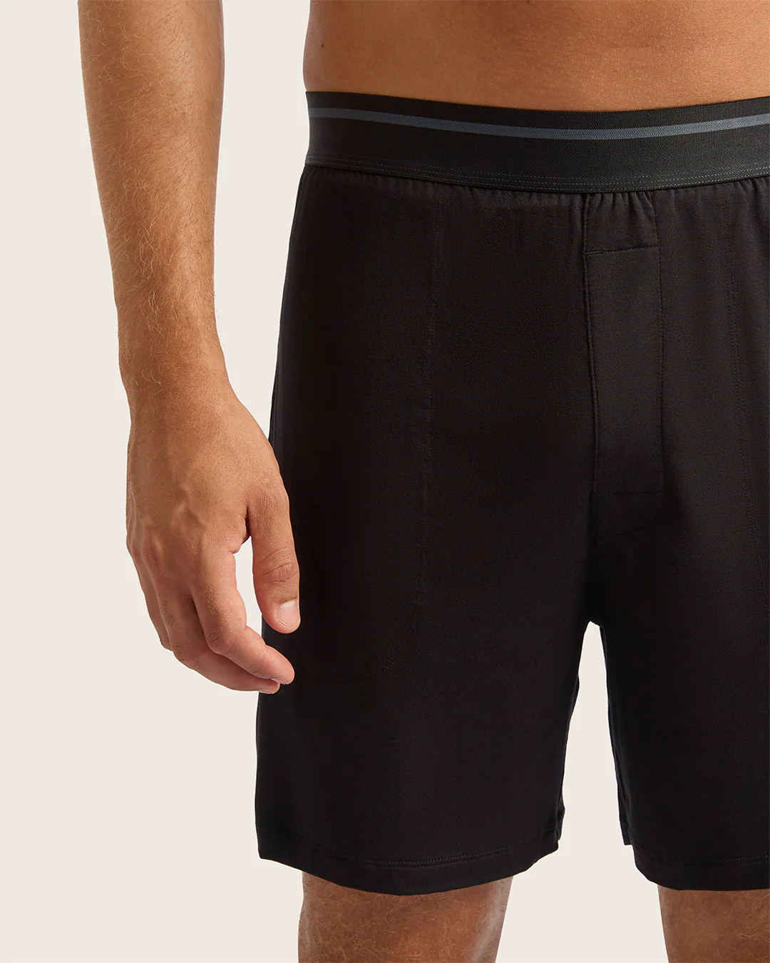 Men's Sleep Short - Black - Image 5
