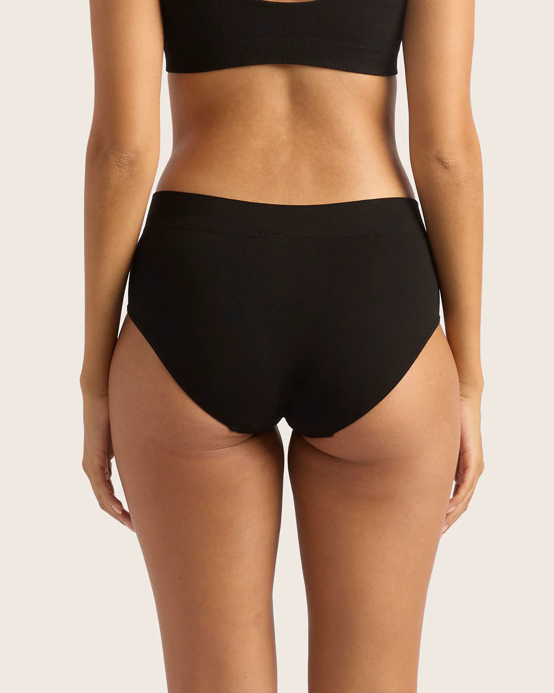 Midi Briefs - Black - Image 2