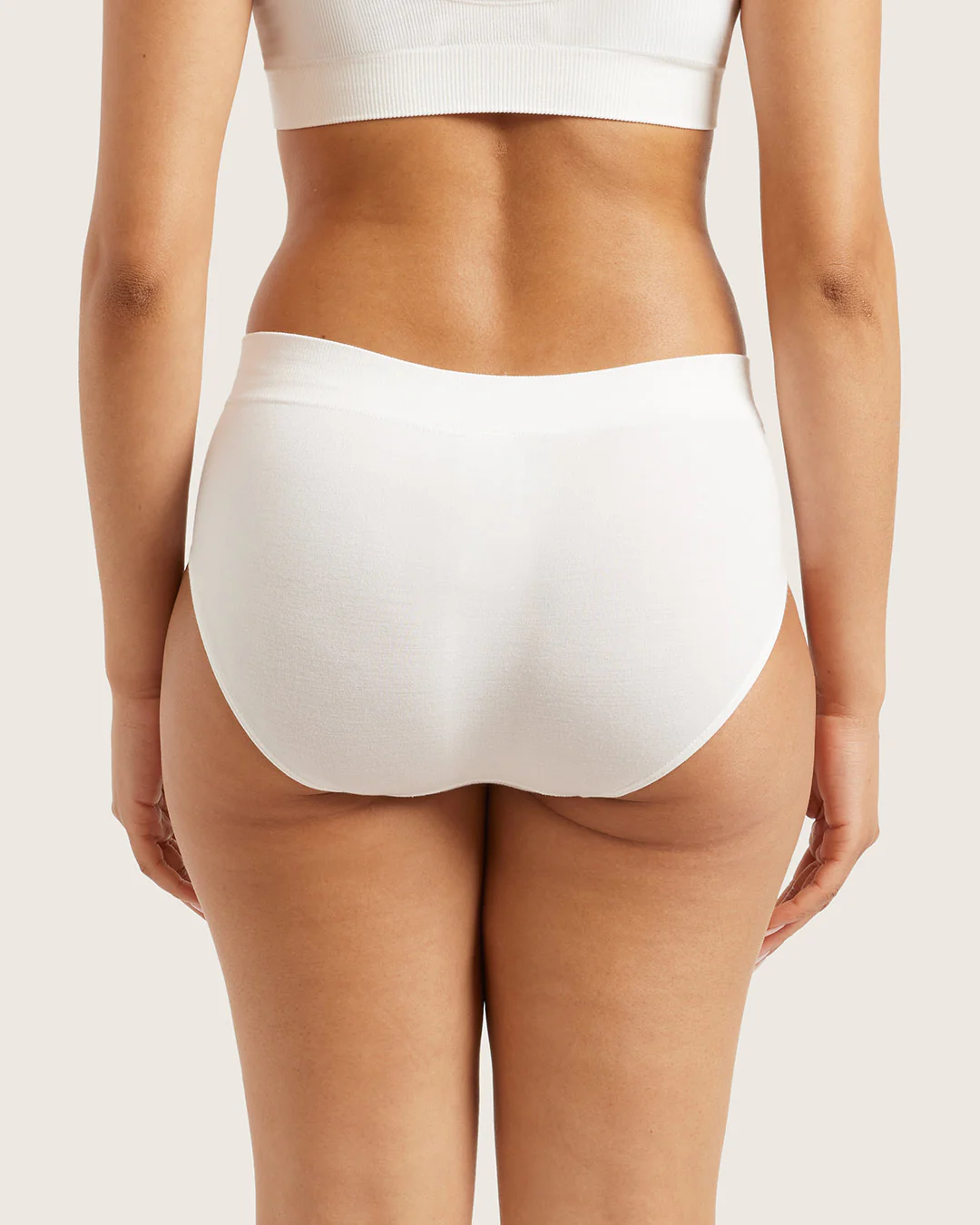 Midi Briefs - White - Image 2