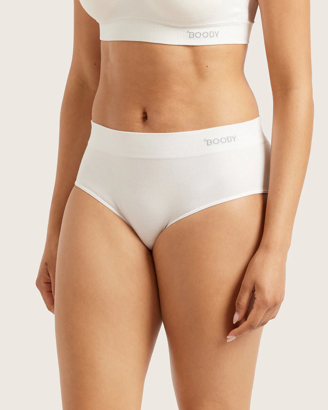 Midi Briefs - White - Image 3