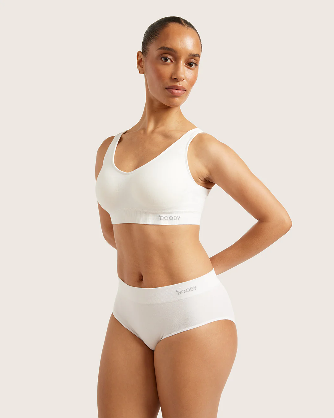 Midi Briefs - White - Image 4