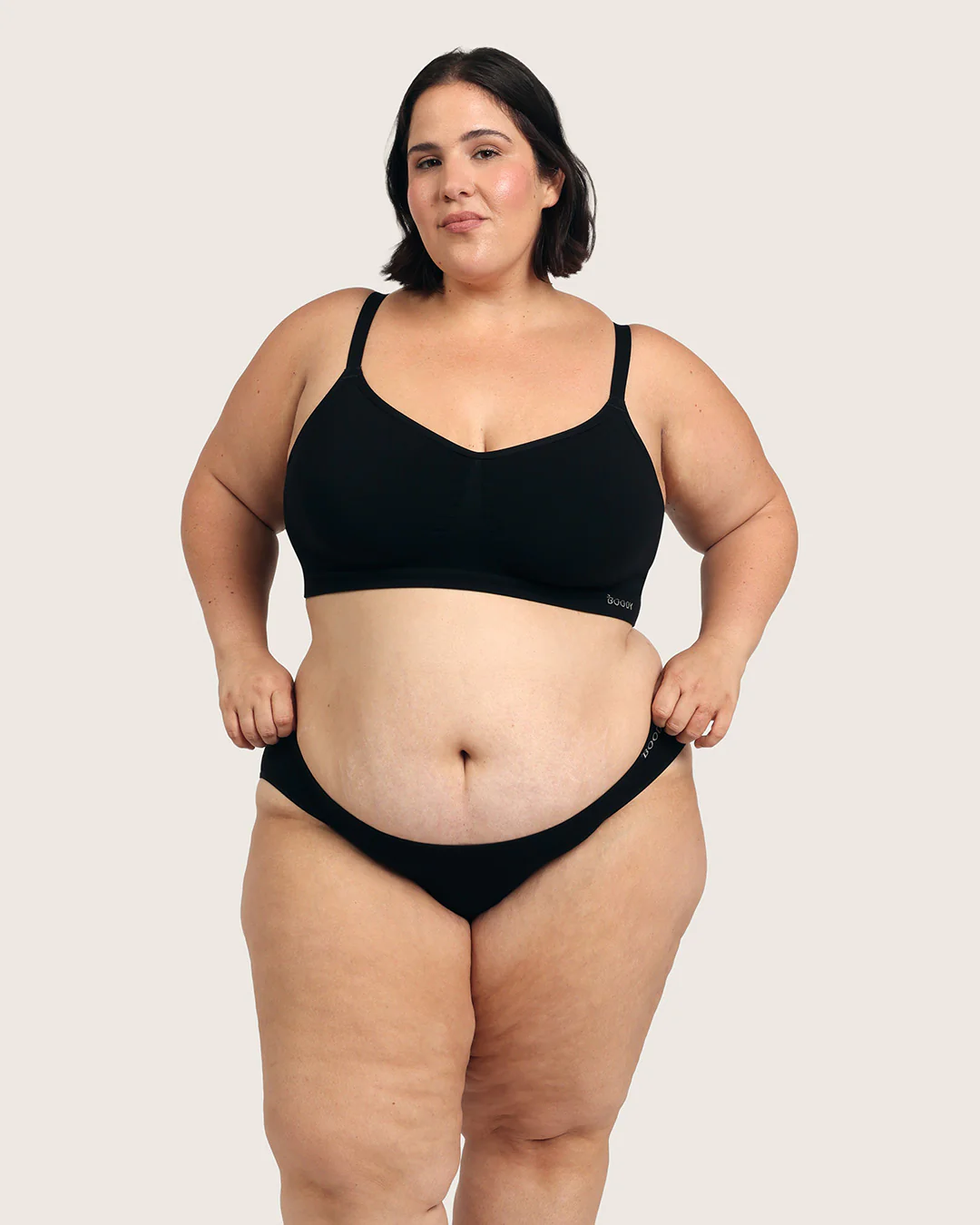 Period & Leak Proof - Classic Bikini - Light - Moderate - Black - Image 26