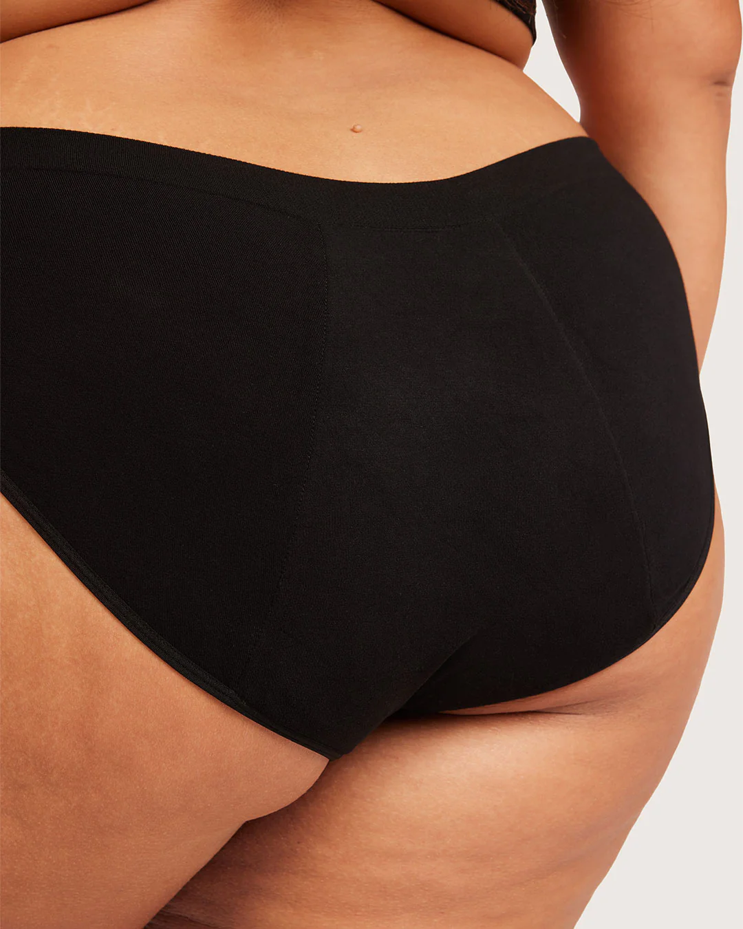 Period & Leak Proof - Classic Bikini - Moderate - Heavy - Black - Image 17