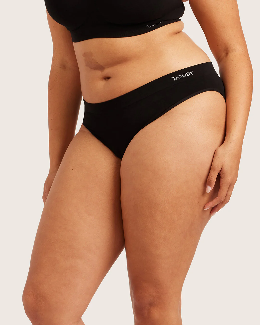 Period & Leak Proof - Classic Bikini - Moderate - Heavy - Black - Image 9