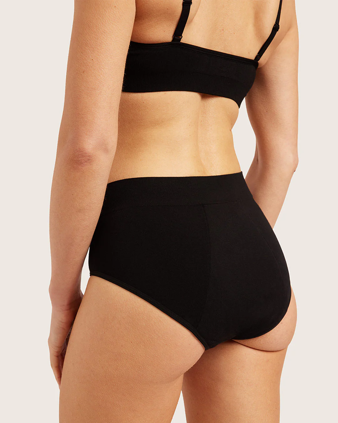 Period & Leak Proof - Full Briefs - Moderate - Heavy - Black - Image 4