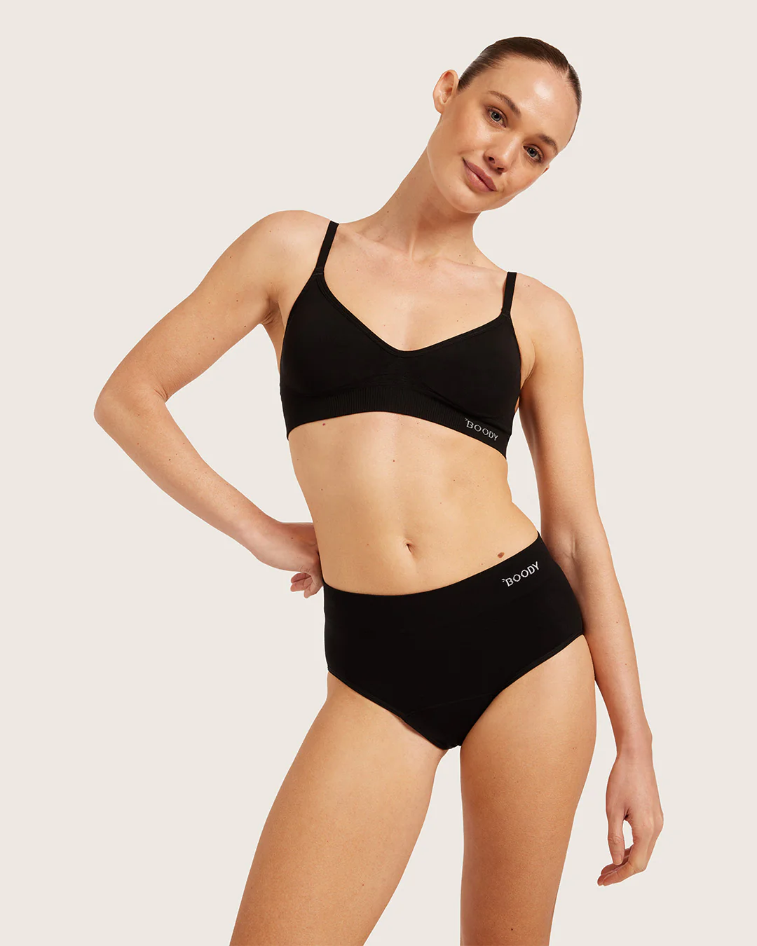 Period & Leak Proof - Full Briefs - Moderate - Heavy - Black - Image 5