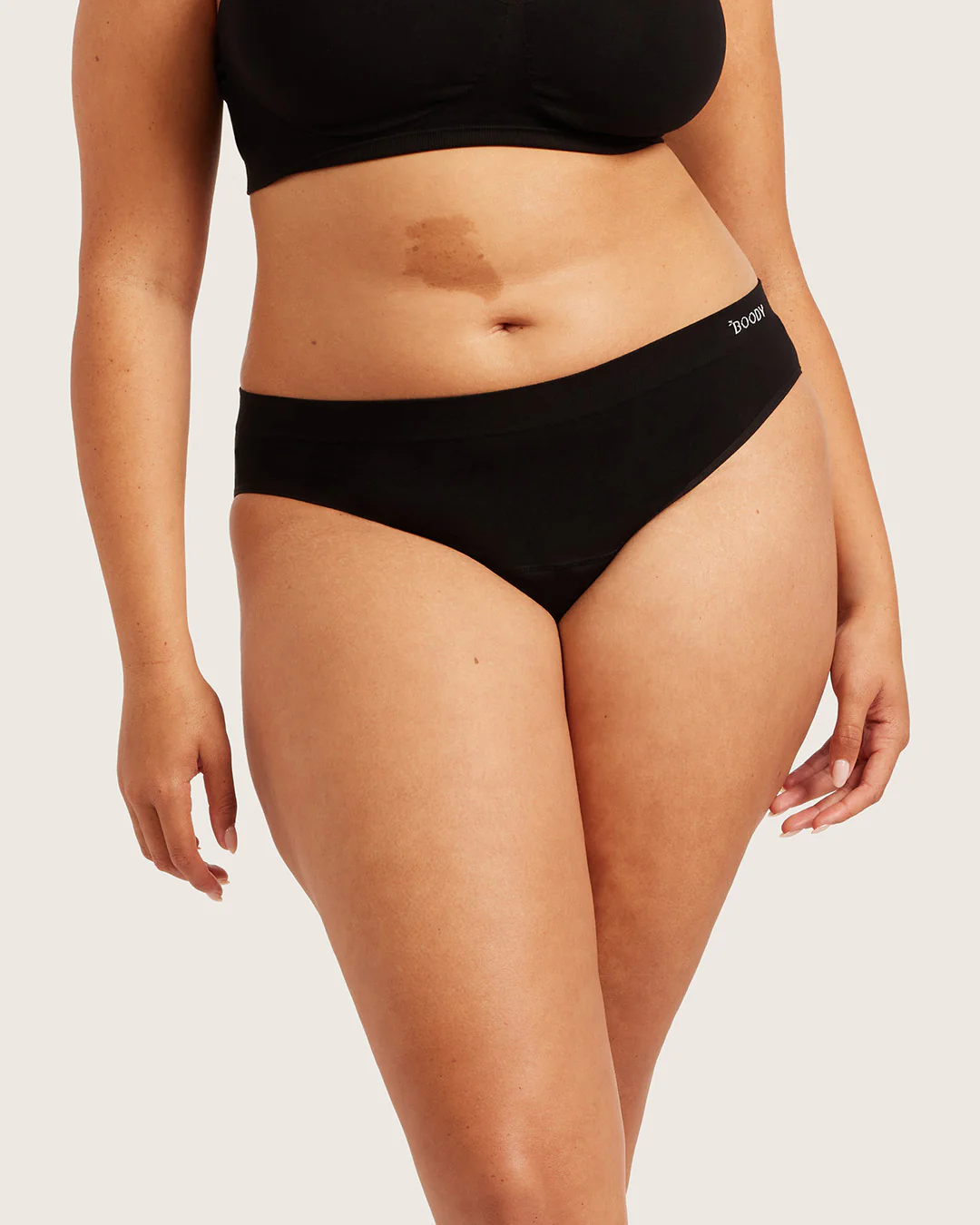 Period & Leak Proof - Full Briefs - Moderate - Heavy - Black - Image 7