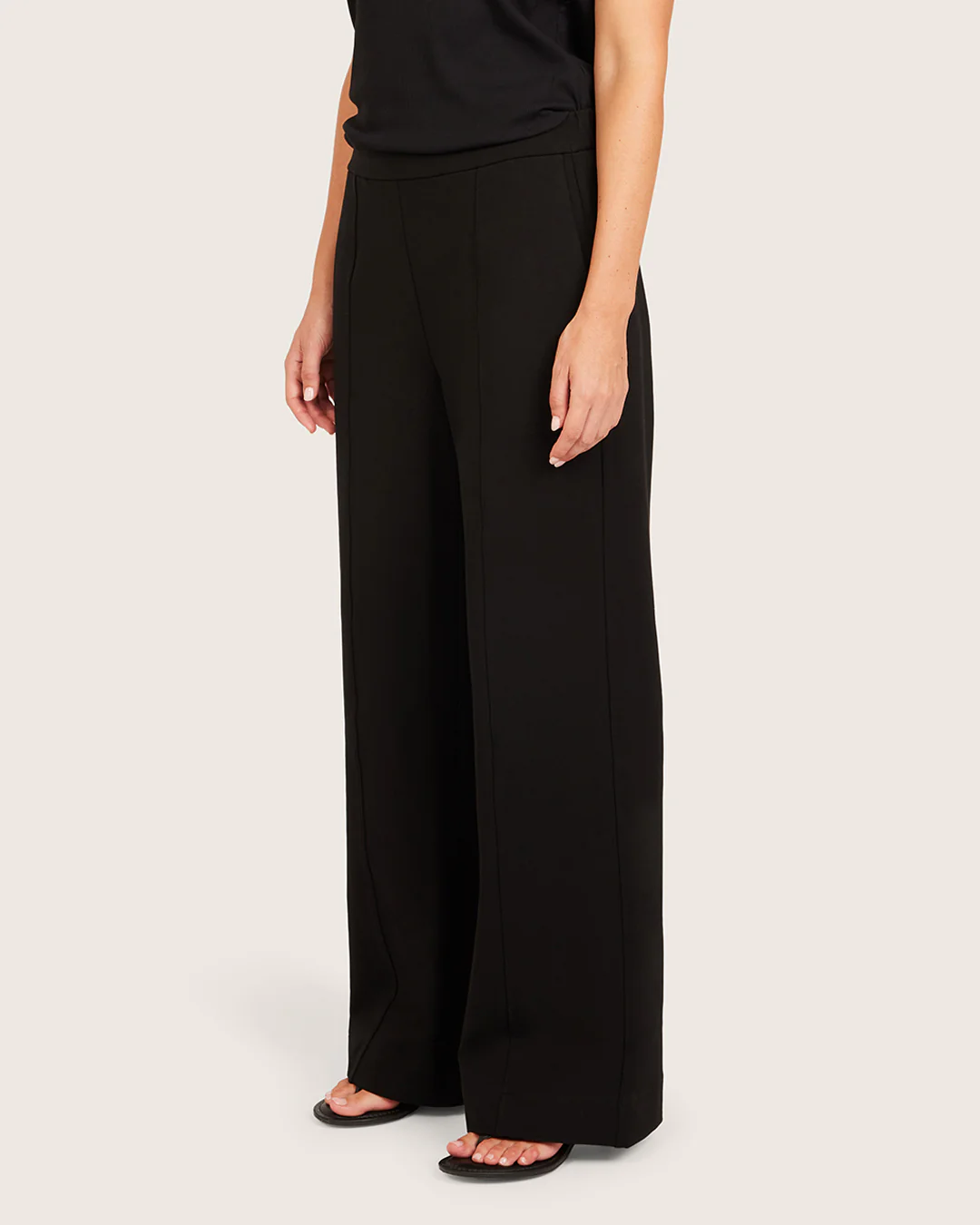 Relaxed Leg Pants - Regular - Black - Image 3