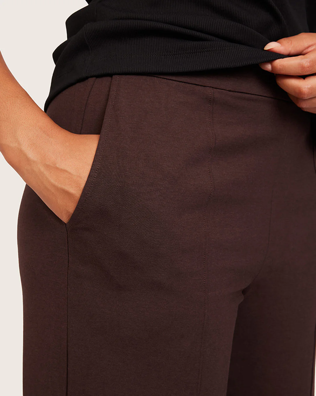 Relaxed Leg Pants - Regular - Carob - Image 11