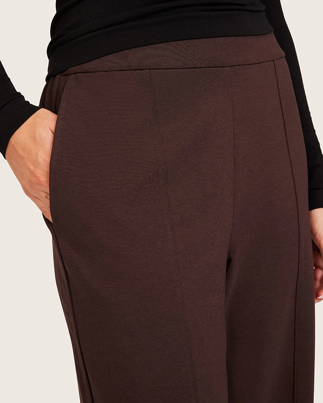 Relaxed Leg Pants - Regular - Carob - Image 4