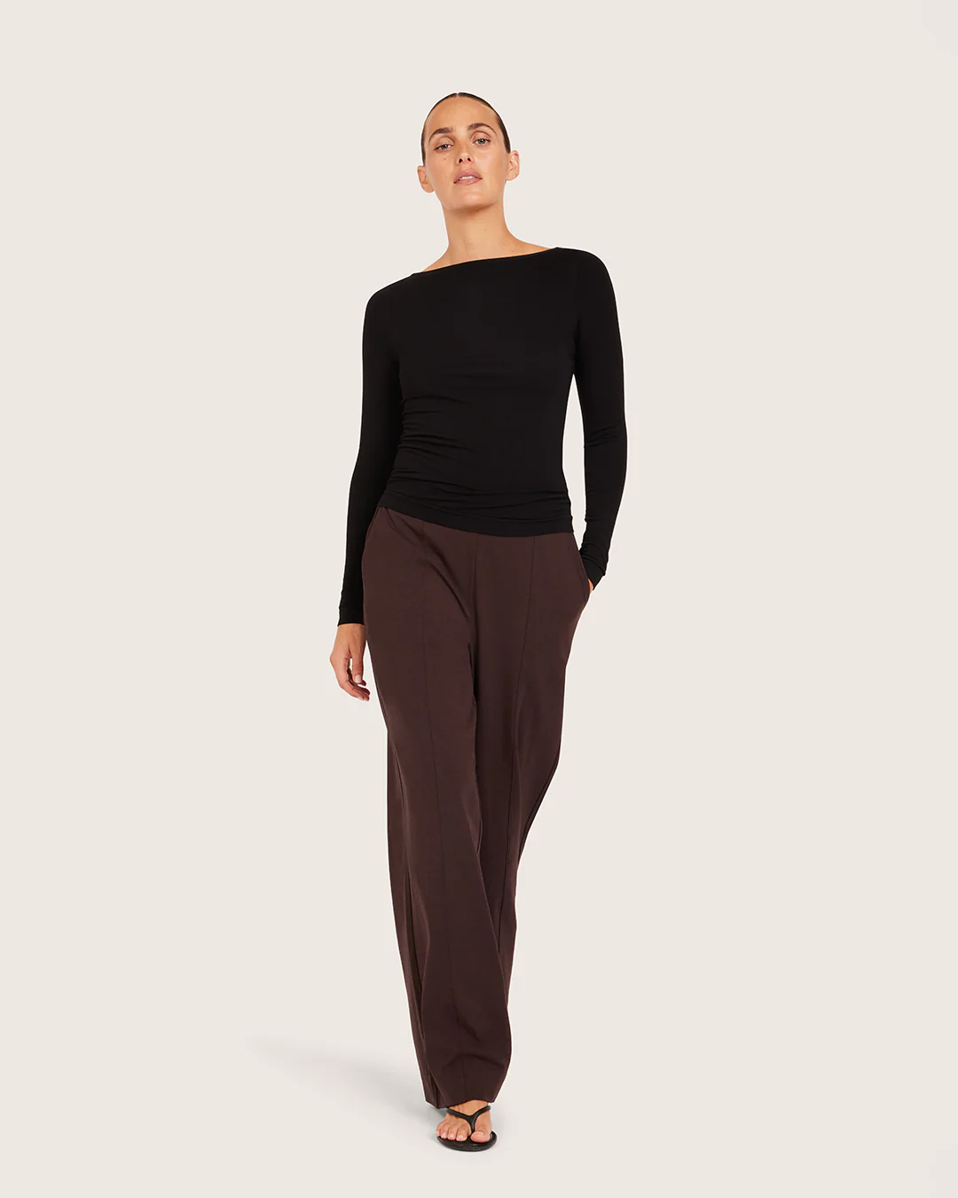 Relaxed Leg Pants - Regular - Carob - Image 7
