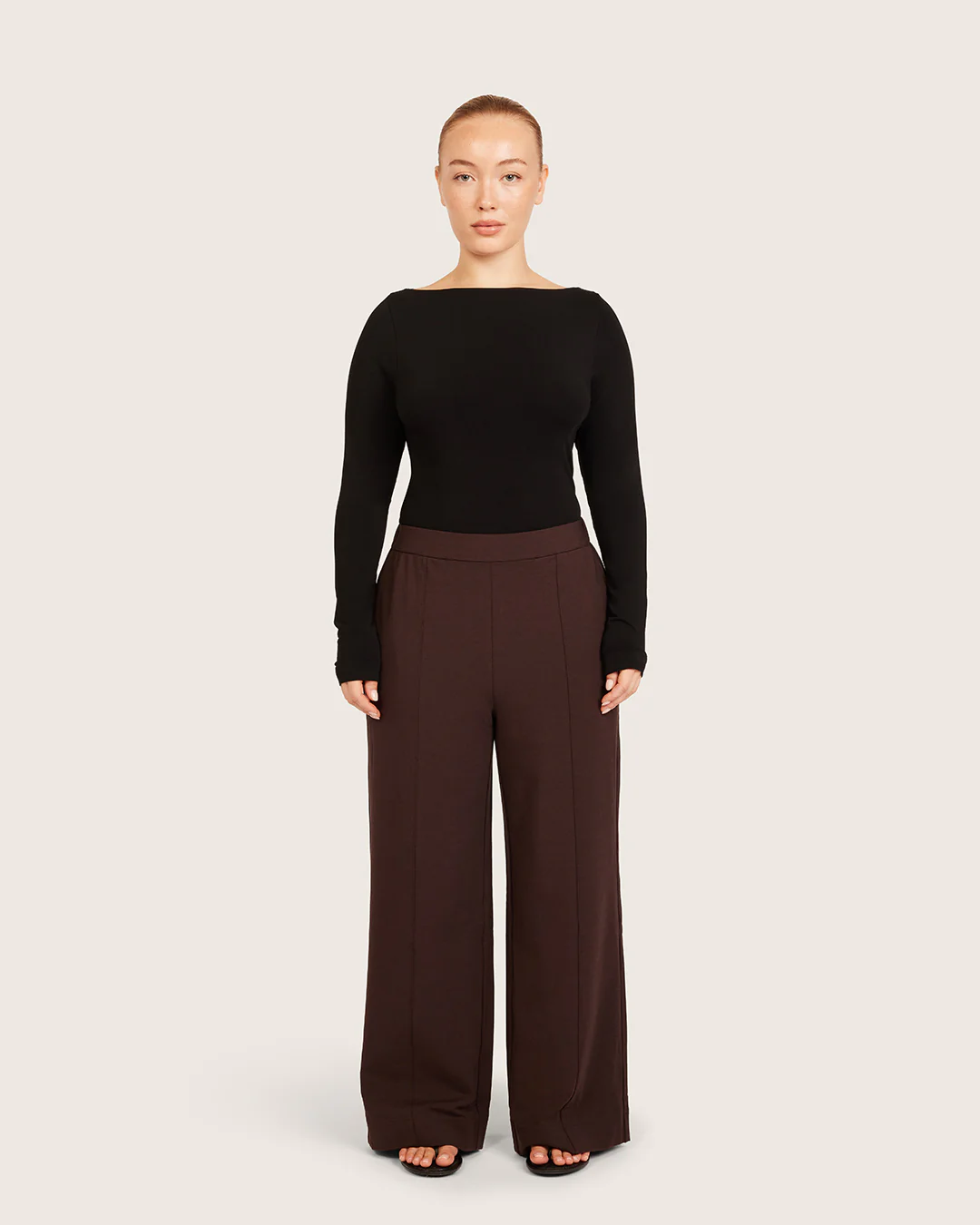 Relaxed Leg Pants - Short - Carob - Image 13