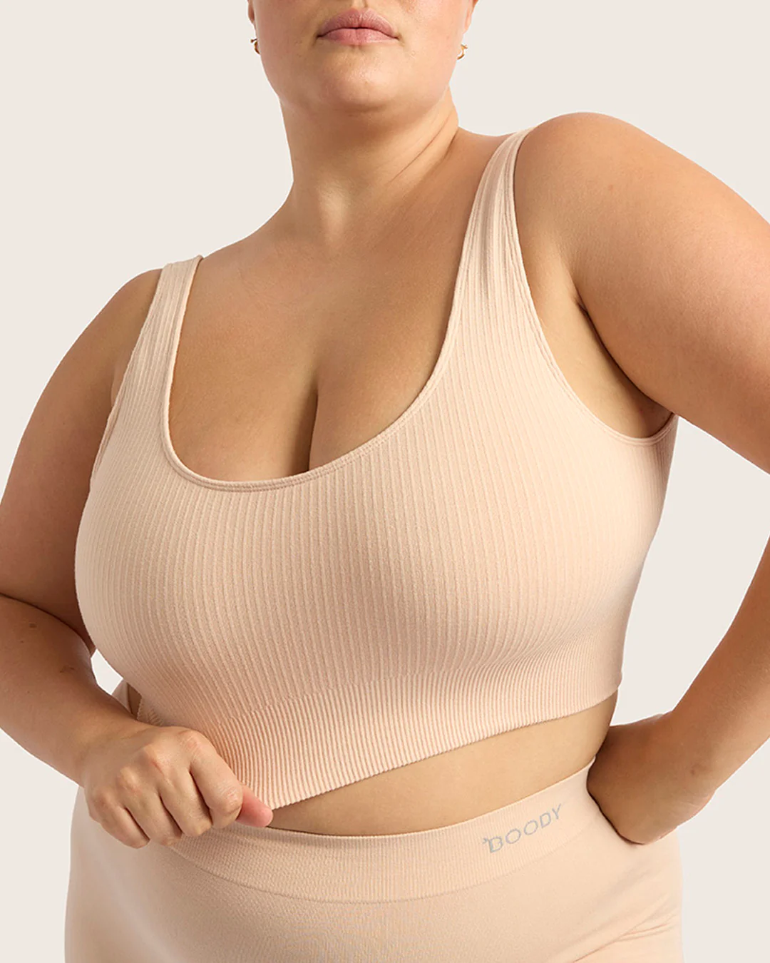 Ribbed Seamfree Crop-Shell - Image 9