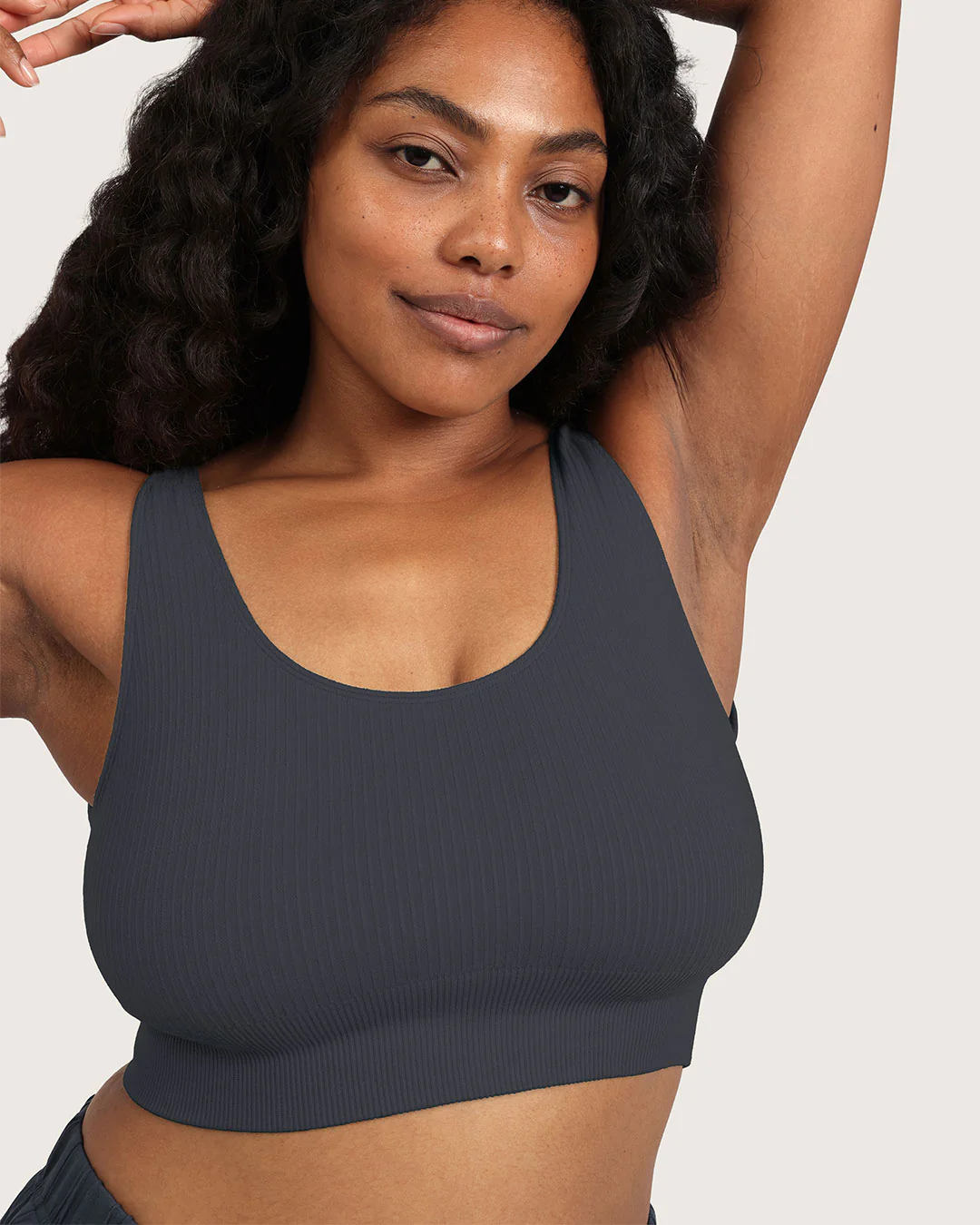 Ribbed Seamfree Crop-Storm - Image 10