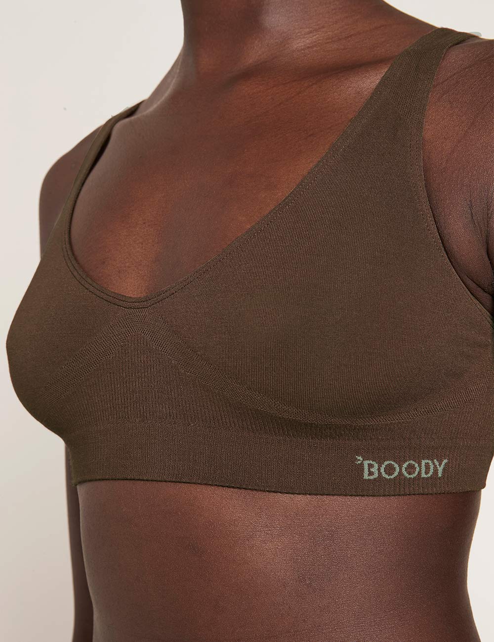 Seamfree Crop Bra - Clove - Image 15